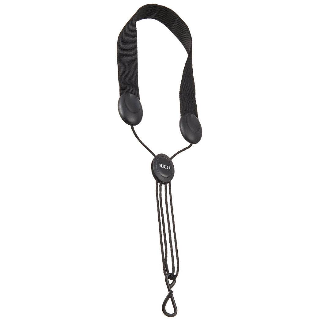 Rico Soprano/Alto Saxophone Neck Strap - Black - Palen Music