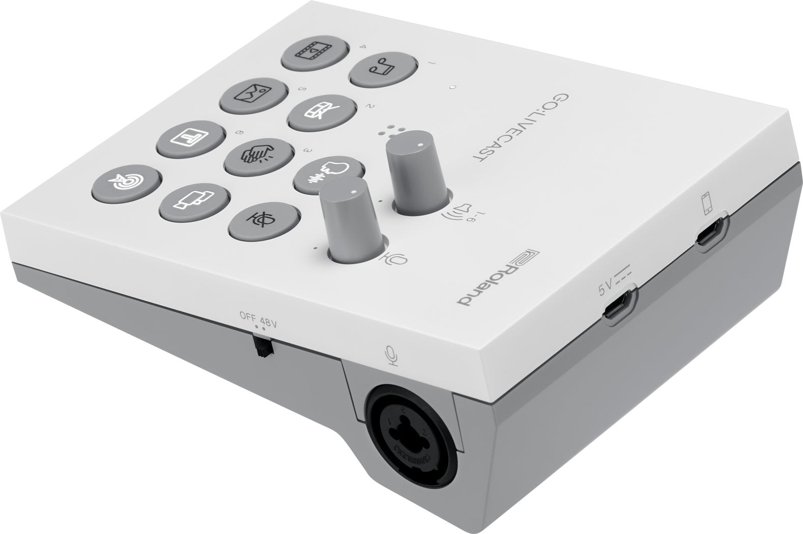 Roland GO:LIVECAST Live Streaming Audio and Video Studio for Smartphones and Tablets - Palen Music