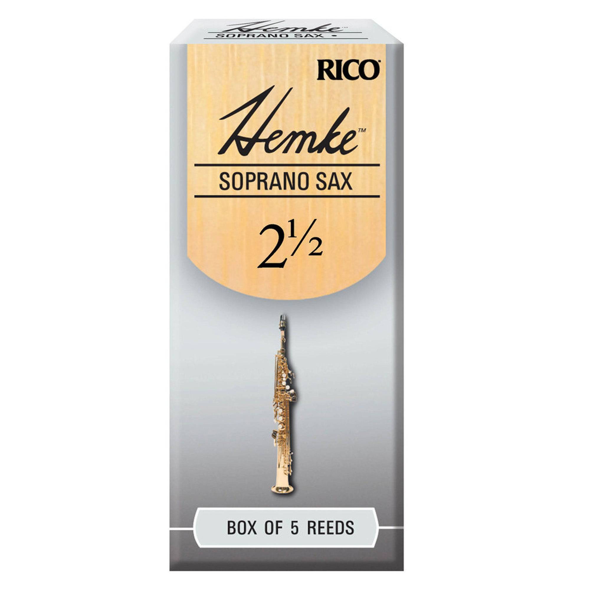 Hemke Soprano Sax #2.5 Reeds - Box of 5 - Palen Music