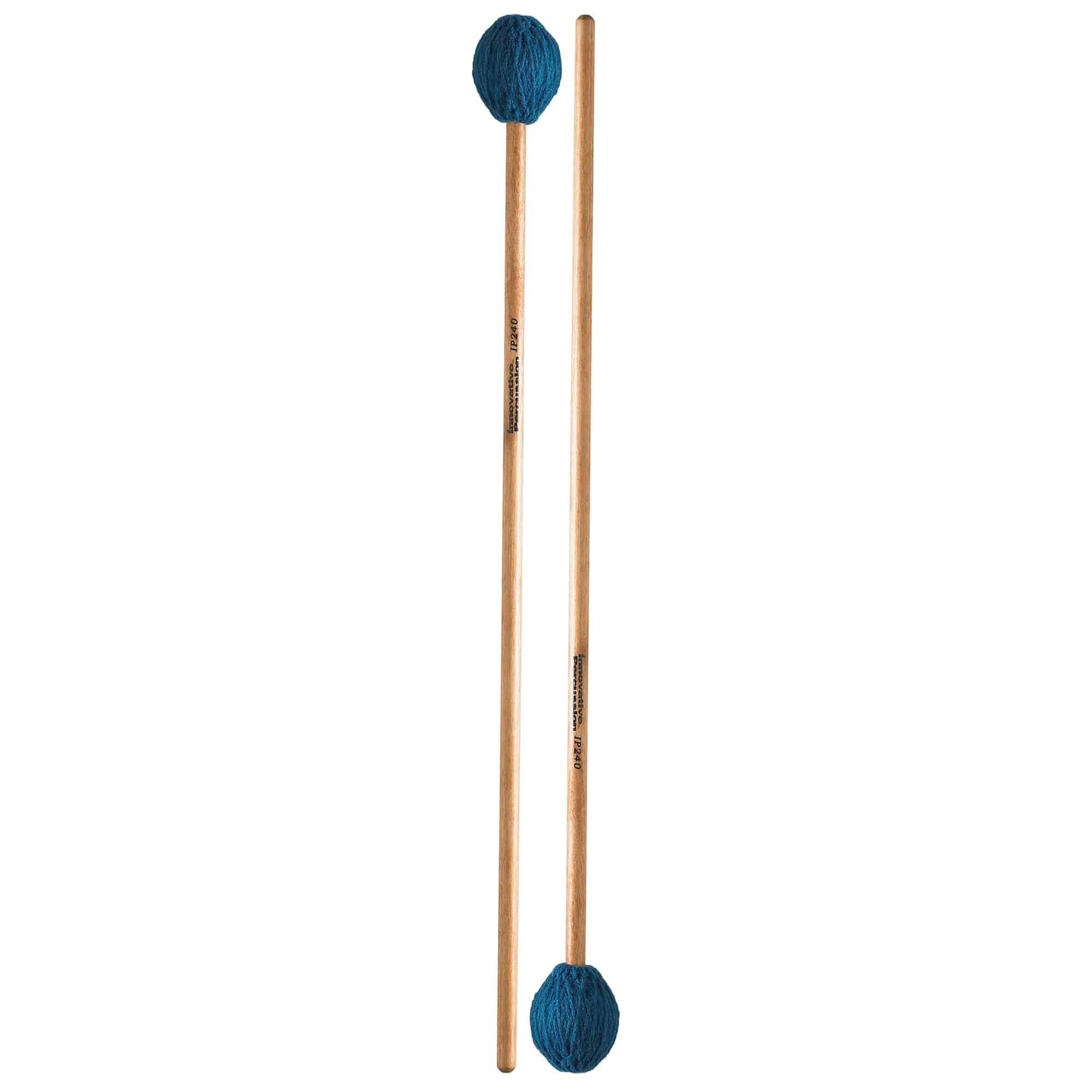 Innovative Percussion IP240 Medium Marimba Mallets w/ Birch Handles - Palen Music