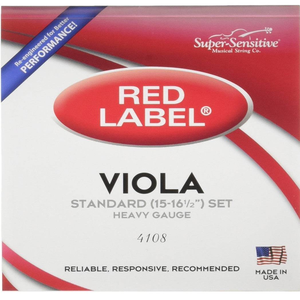 Super Sensitive 15"-16" Viola String Set - Palen Music