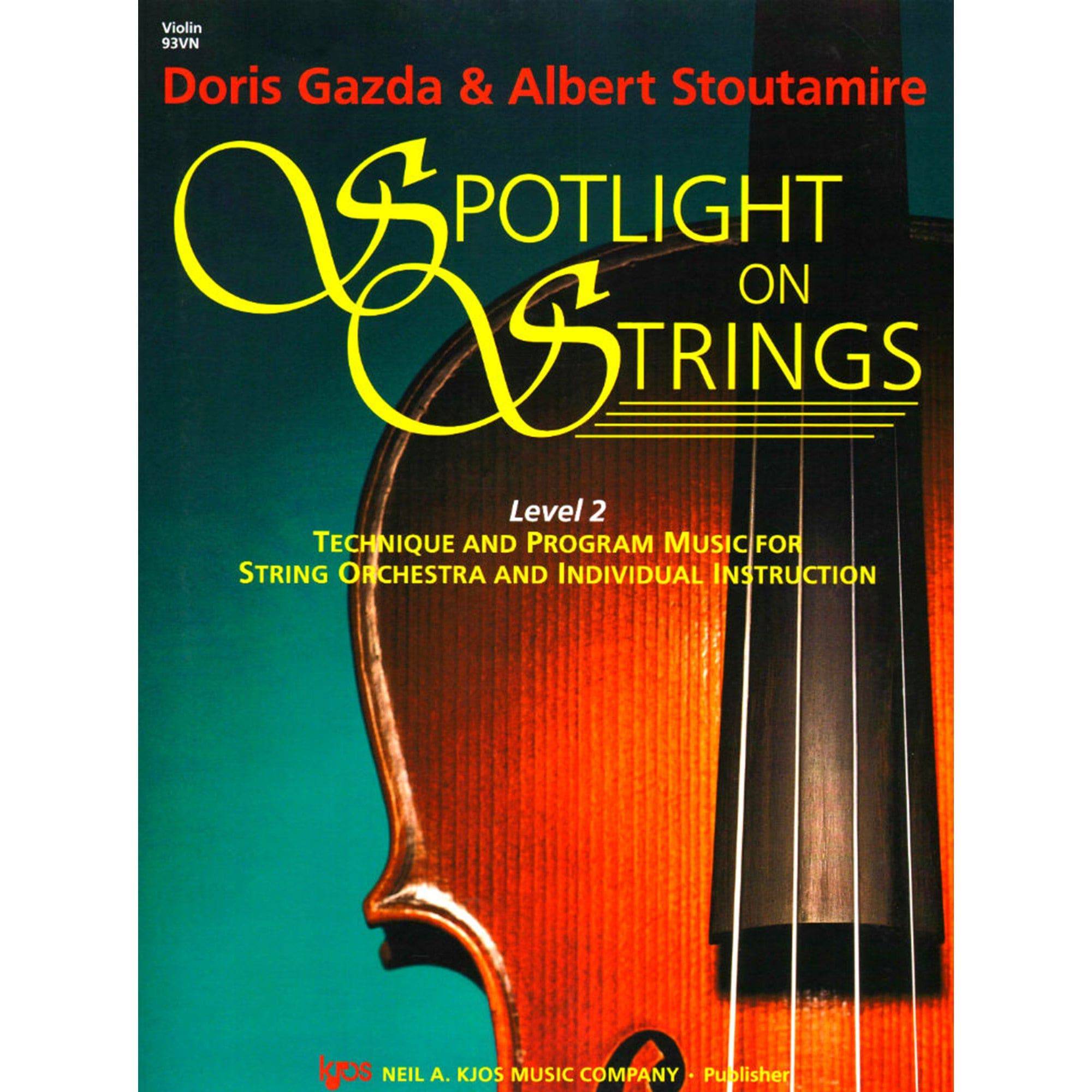 Spotlight on Strings Book 2 - Violin - Palen Music