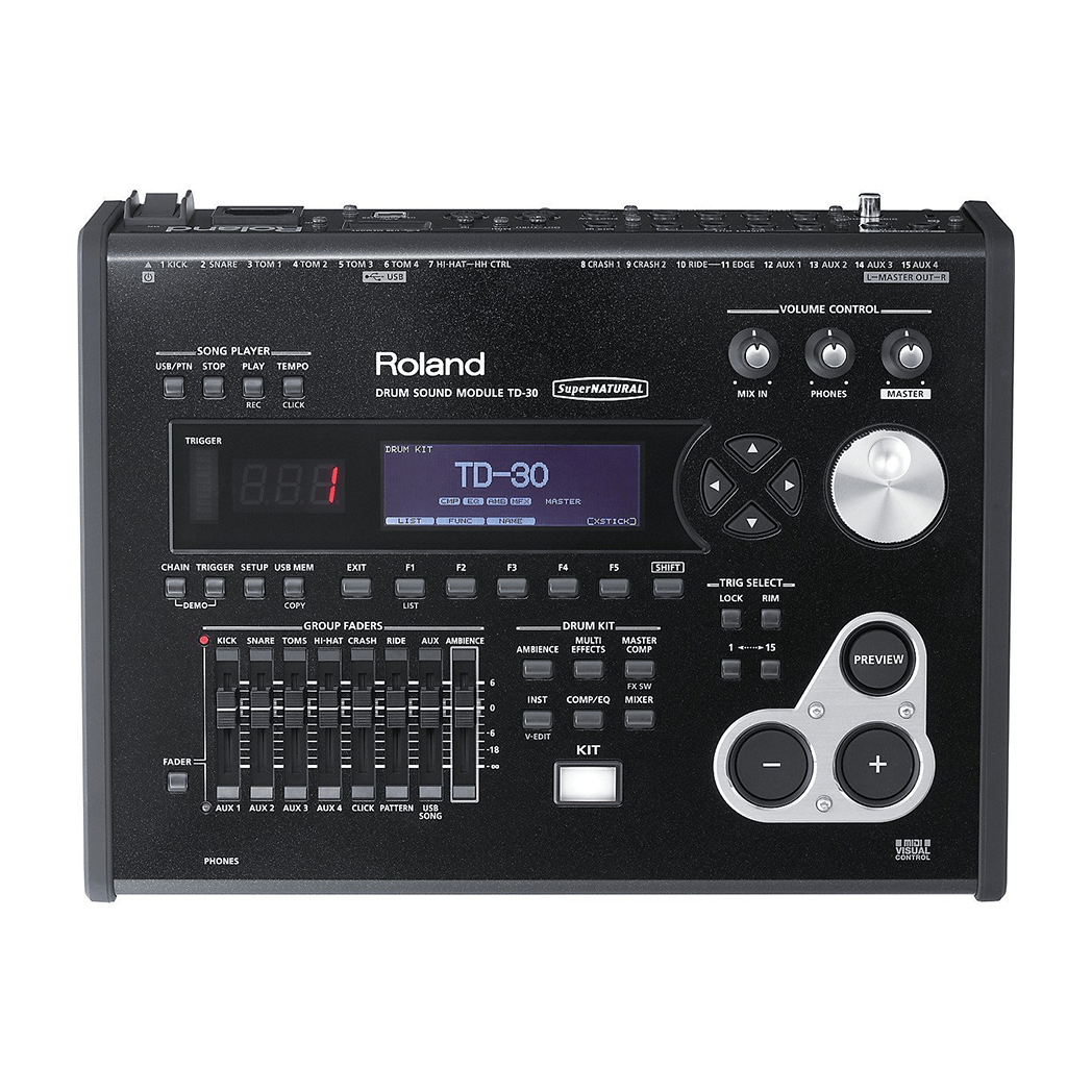 Roland TD-30K Electronic Drum Set - 5-Piece - Palen Music