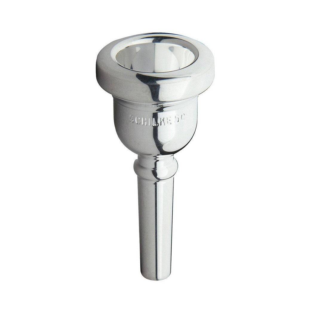 Schilke Standard Series Small Shank 51D Trombone Mouthpiece - Silver - Palen Music