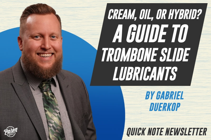 Cream, Oil, or Hybrid? A Guide to Trombone Slide Lubricants