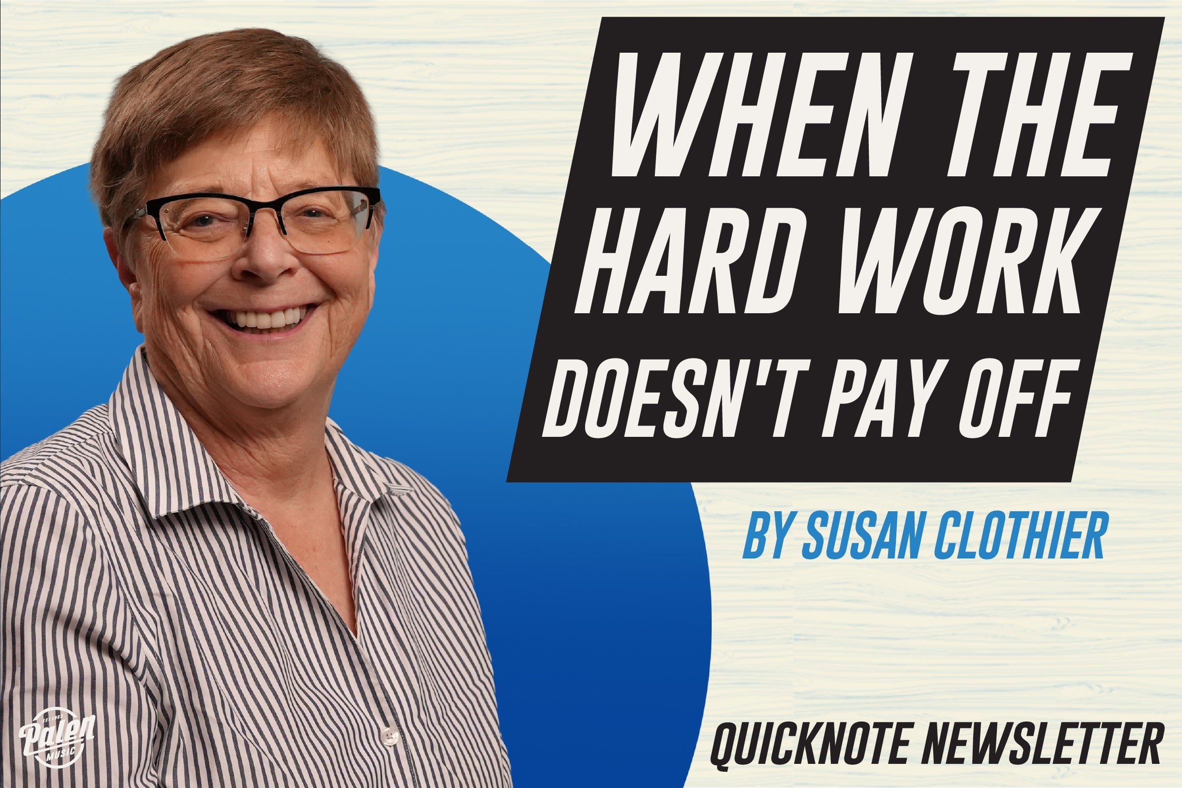 When the Hard Work Doesn't Pay Off