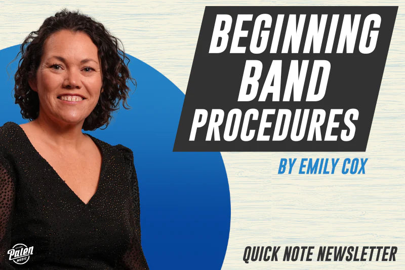 Beginning Band Procedures