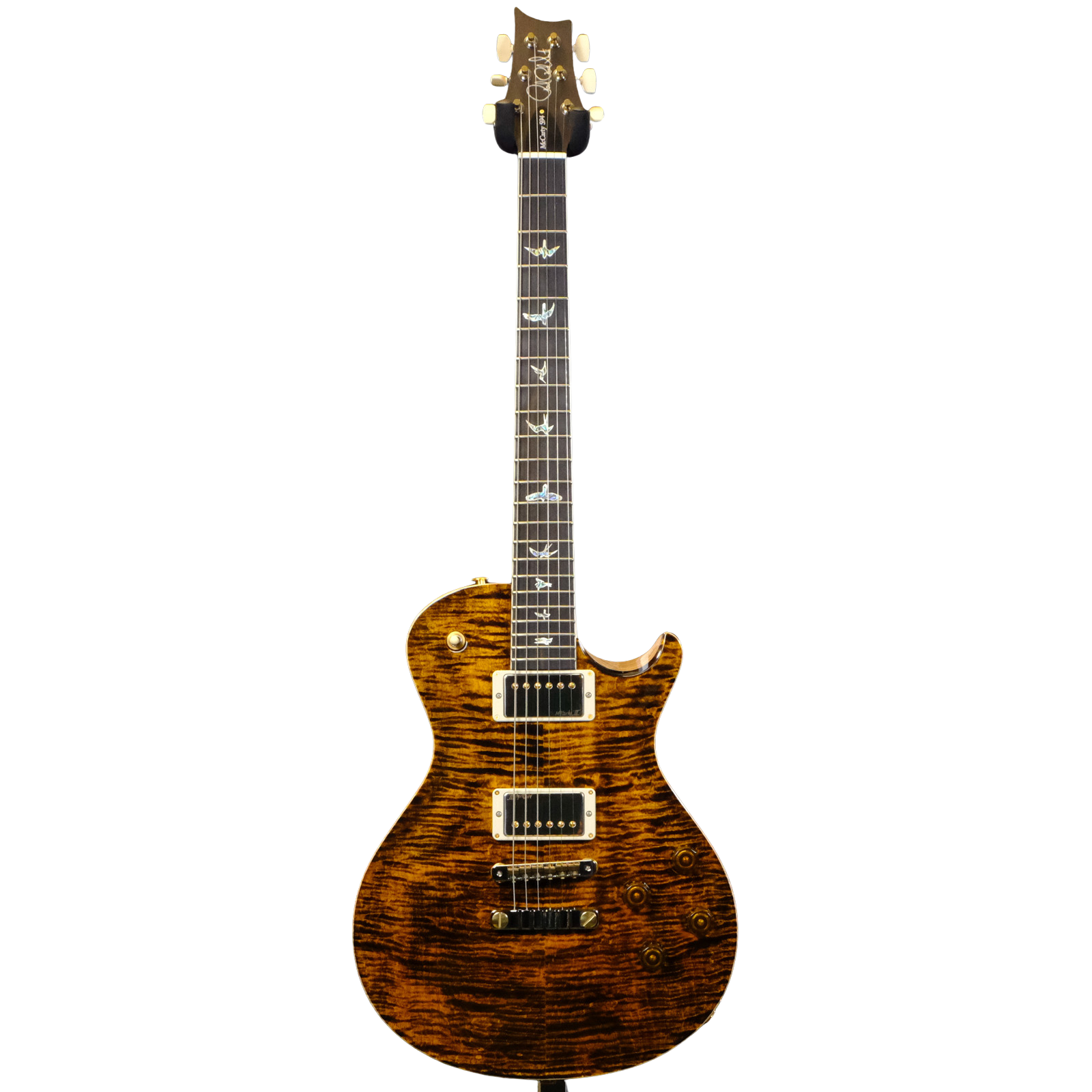 PRS Wood Library McCarty 594 Singlecut Flame Maple - Yellow Tiger