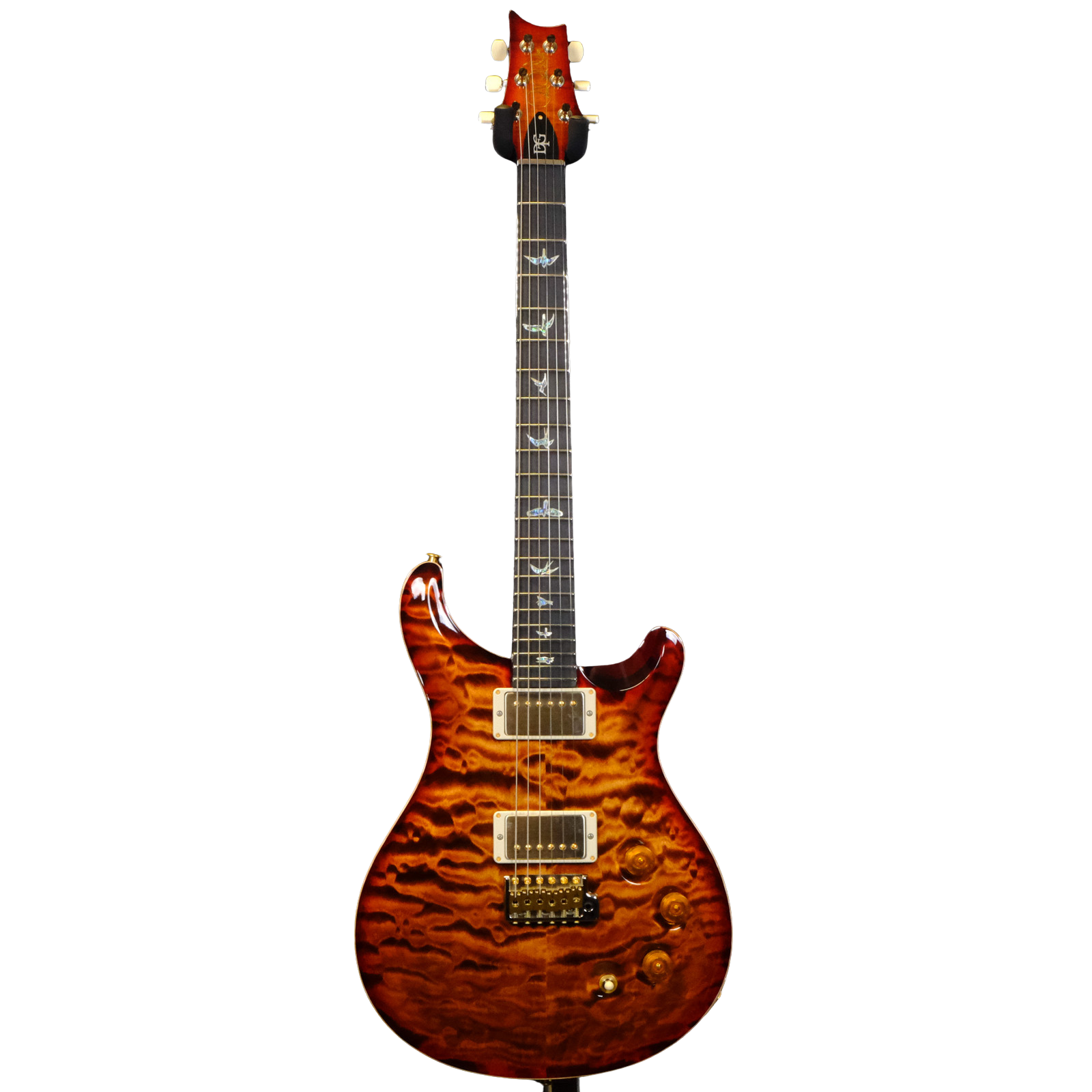 PRS Wood Library DGT Quilted Maple - Copperhead with Stained Neck