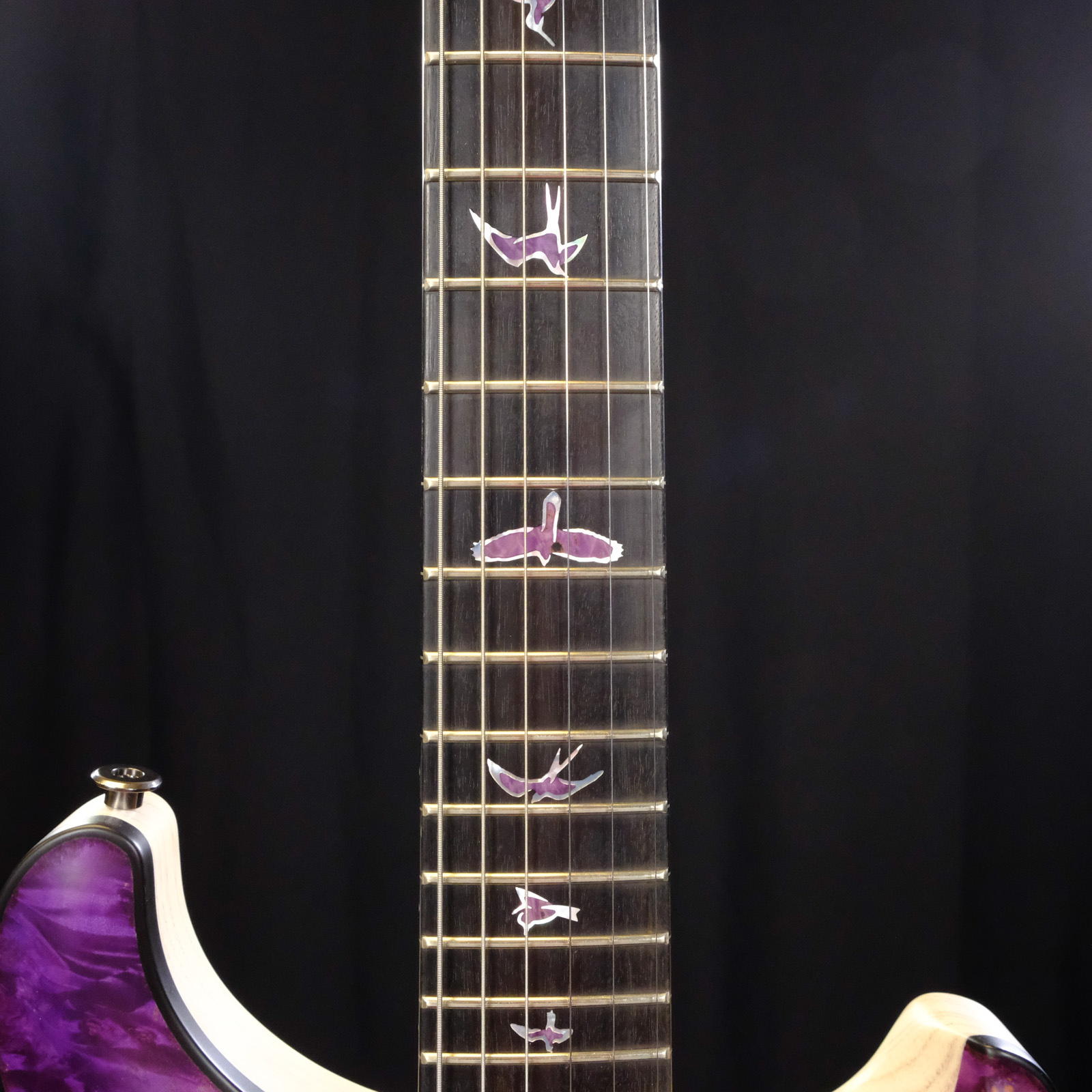 PRS Private Stock Buckeye Burl Custom 24 - Top Purple with White Wash Back