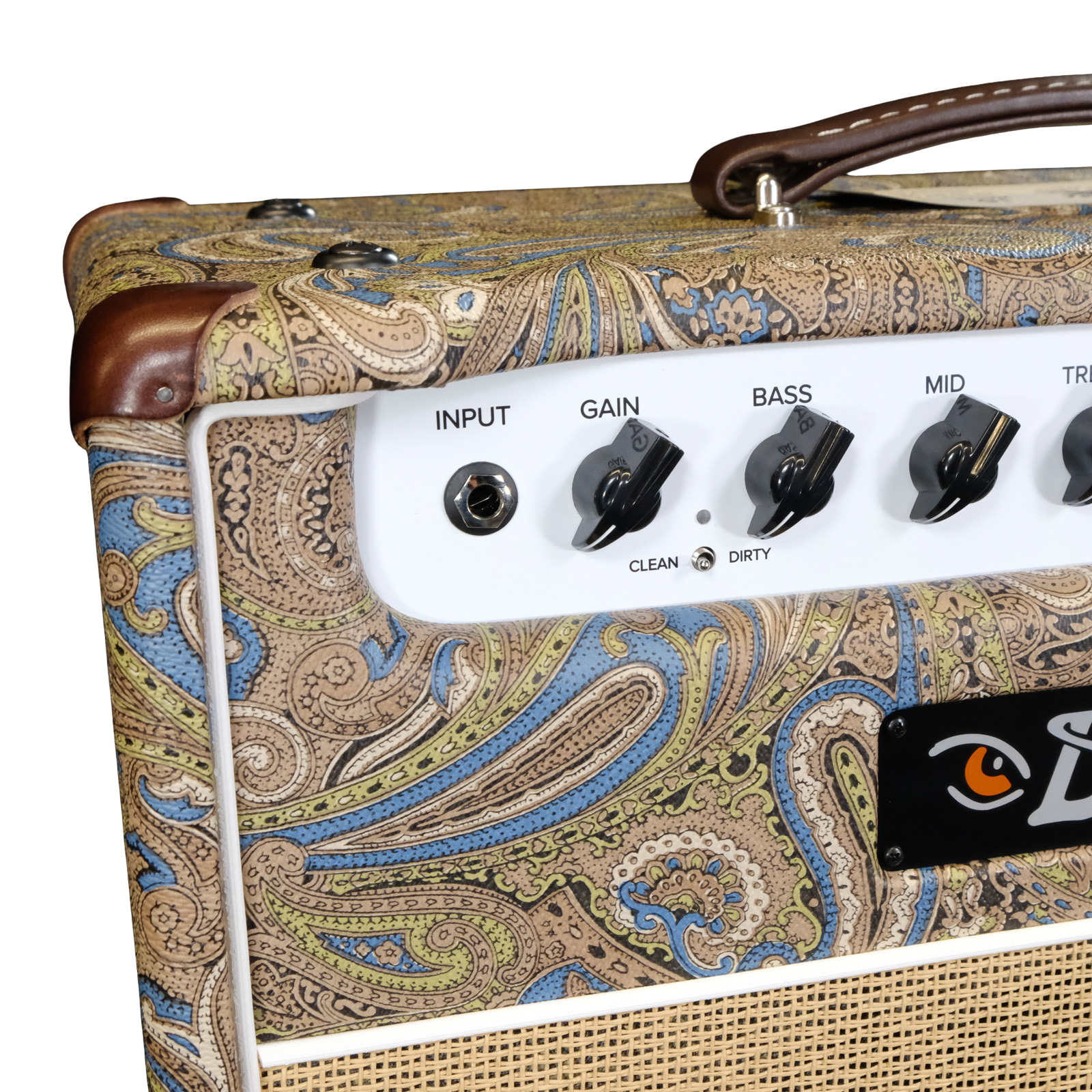 Bad Cat Cub 15 Mod Shop Edition - Custom Blue and Brown Paisley