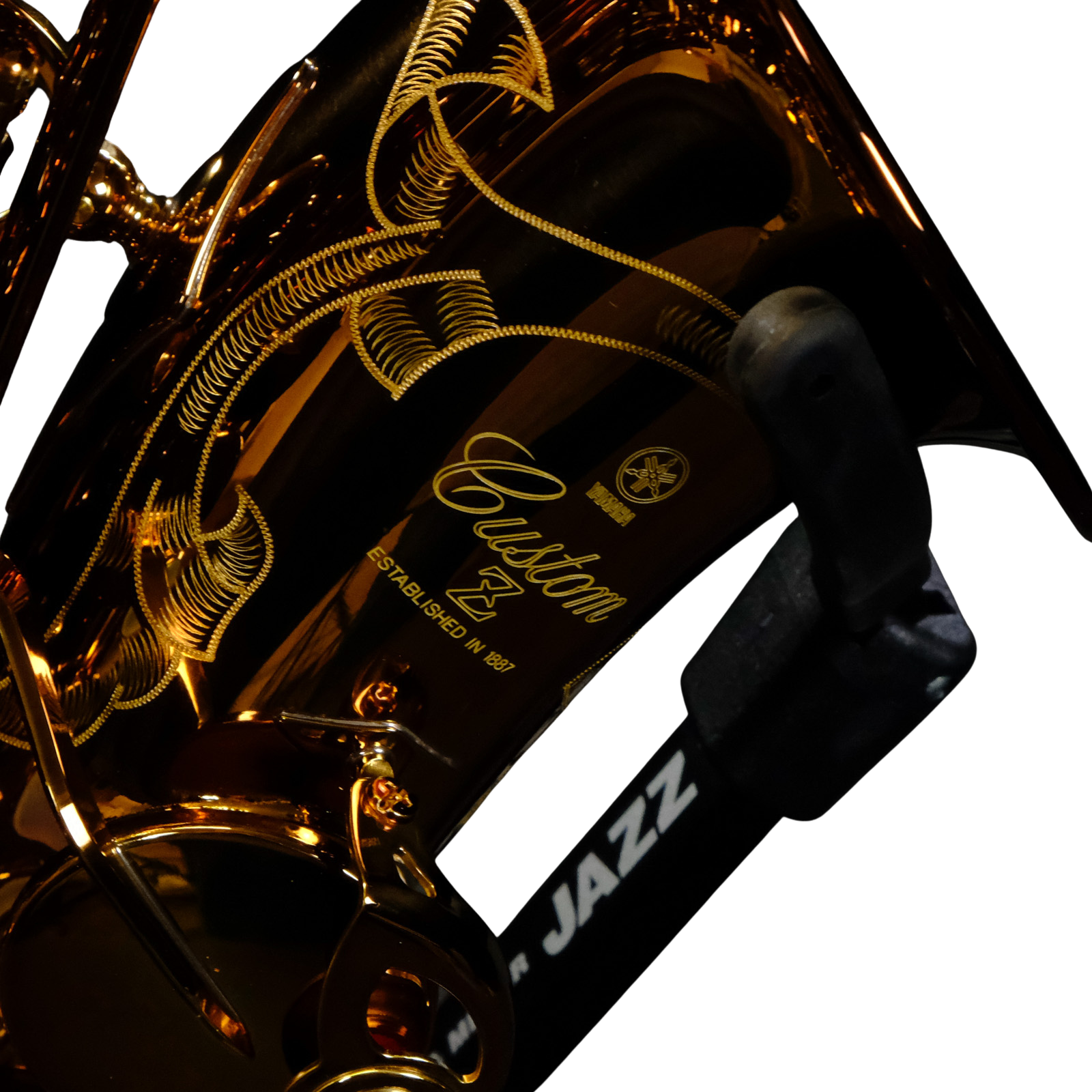 Yamaha YAS-82ZIIA Custom "Z" Eb Alto Saxophone (Amber Lacquer Finish)