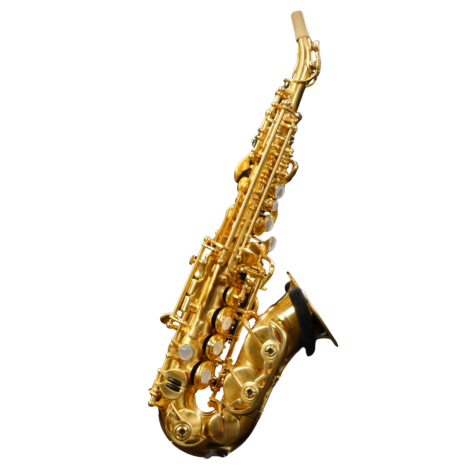 Rampone & Cazzani R1 Jazz Curved Soprano Saxophone - Gold - 2004/J/AU