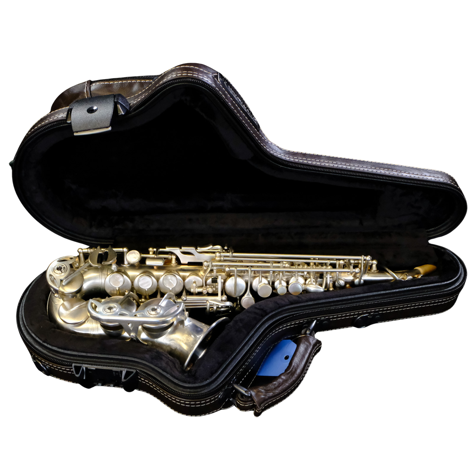 Rampone & Cazzani R1 Jazz Curved Soprano Saxophone - Silver - 2004/J/AG