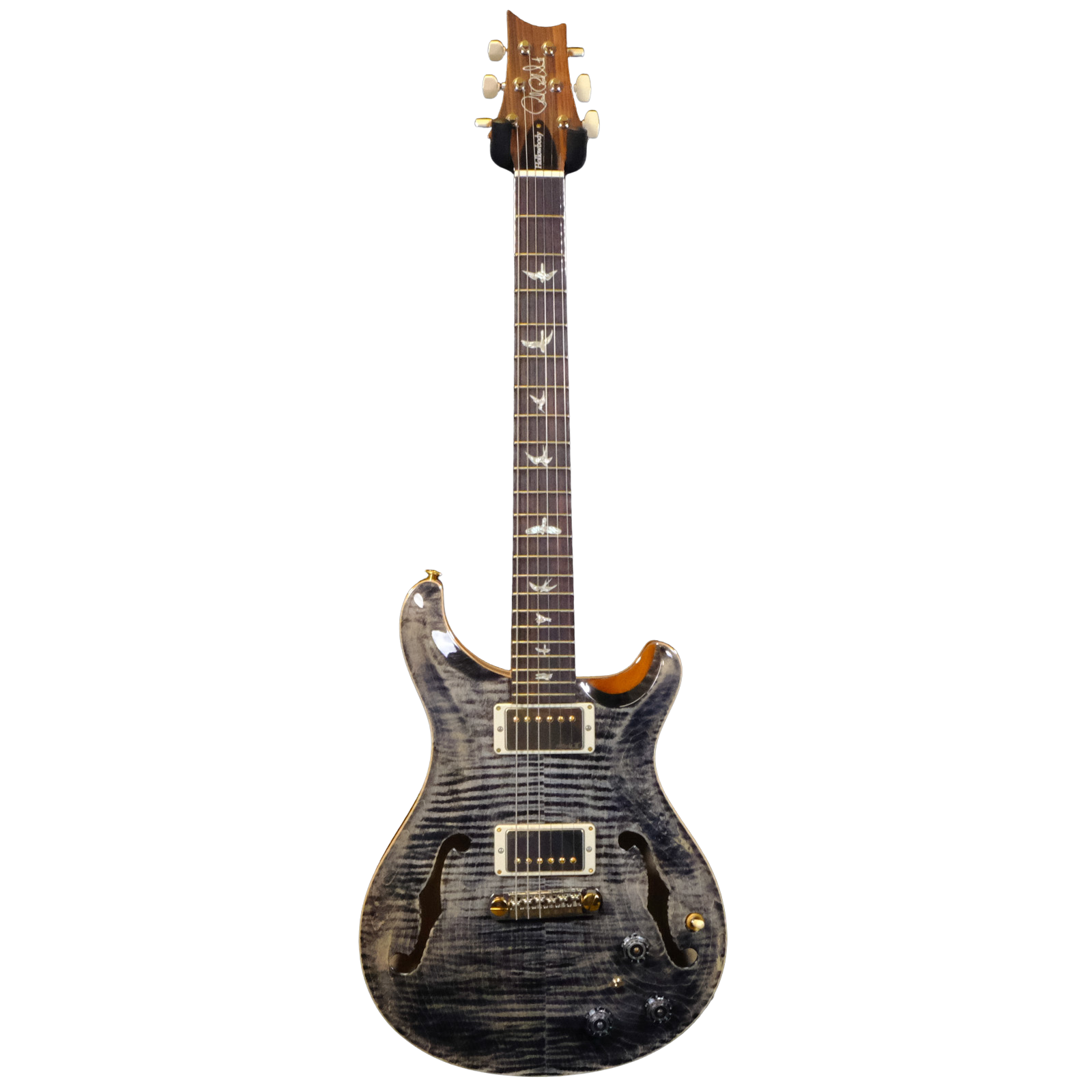PRS Hollowbody II Piezo 10 Top - Charcoal