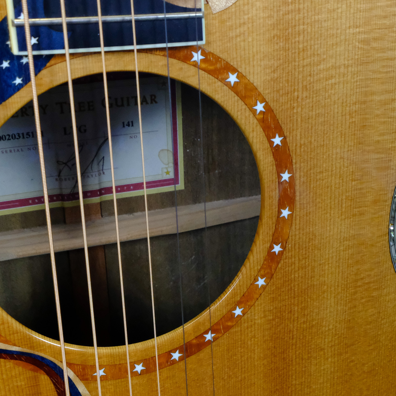 Used 2002 Taylor Liberty Tree Grand Concert - Natural