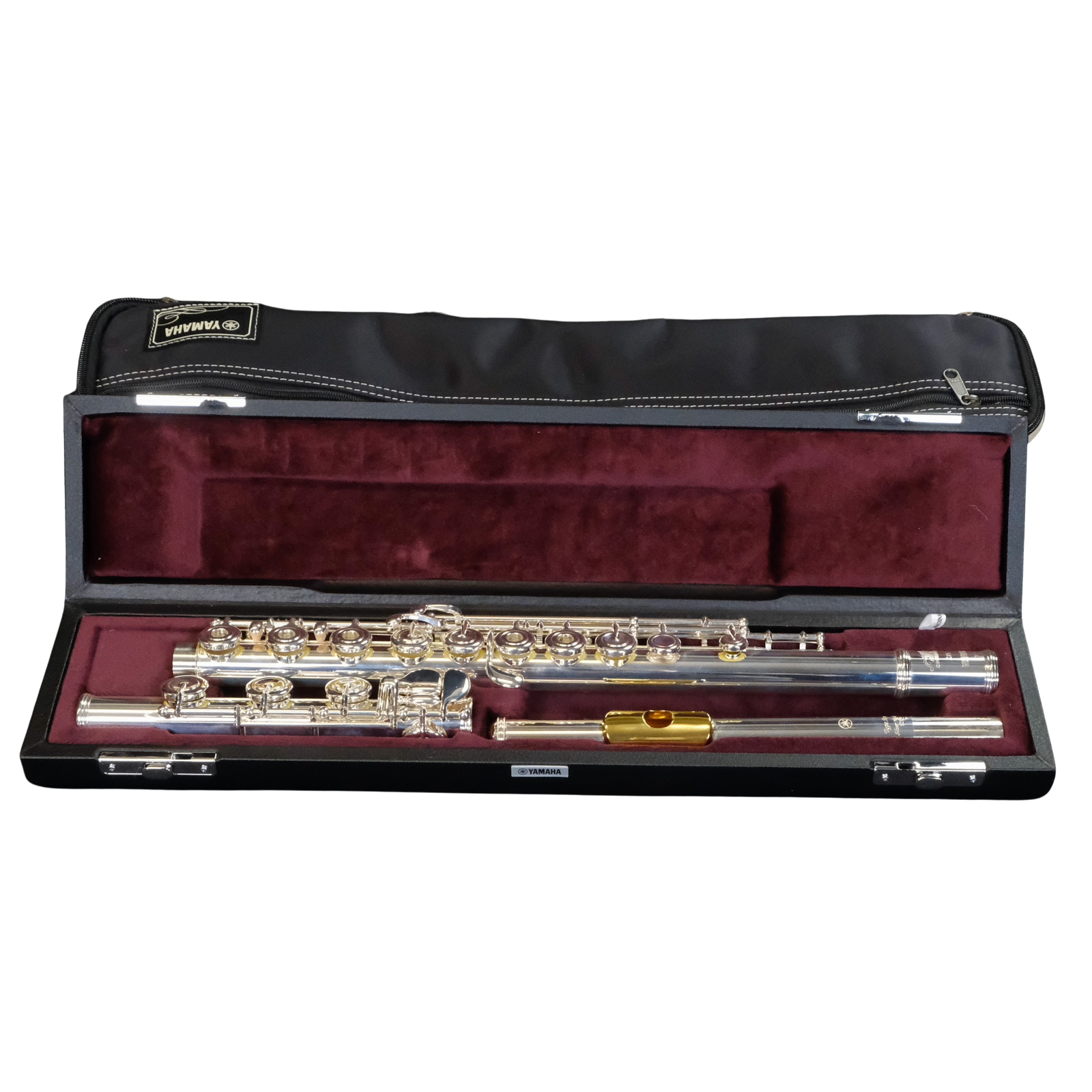 Yamaha YFL-587HCT/LPGP 500 Series Professional Flute - Gold Lip Plate