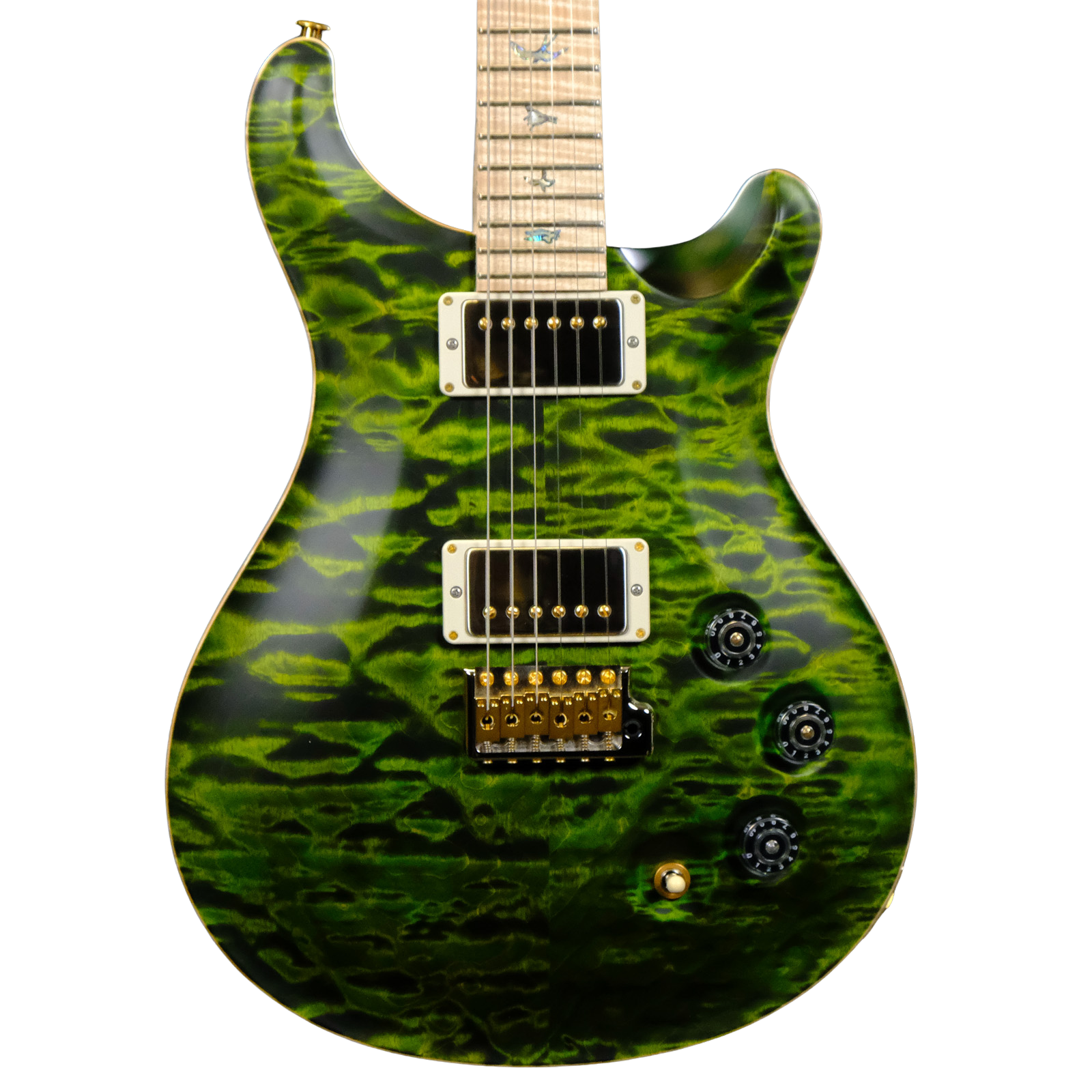 PRS Wood Library DGT Electric Guitar with Bird Inlays - Jade