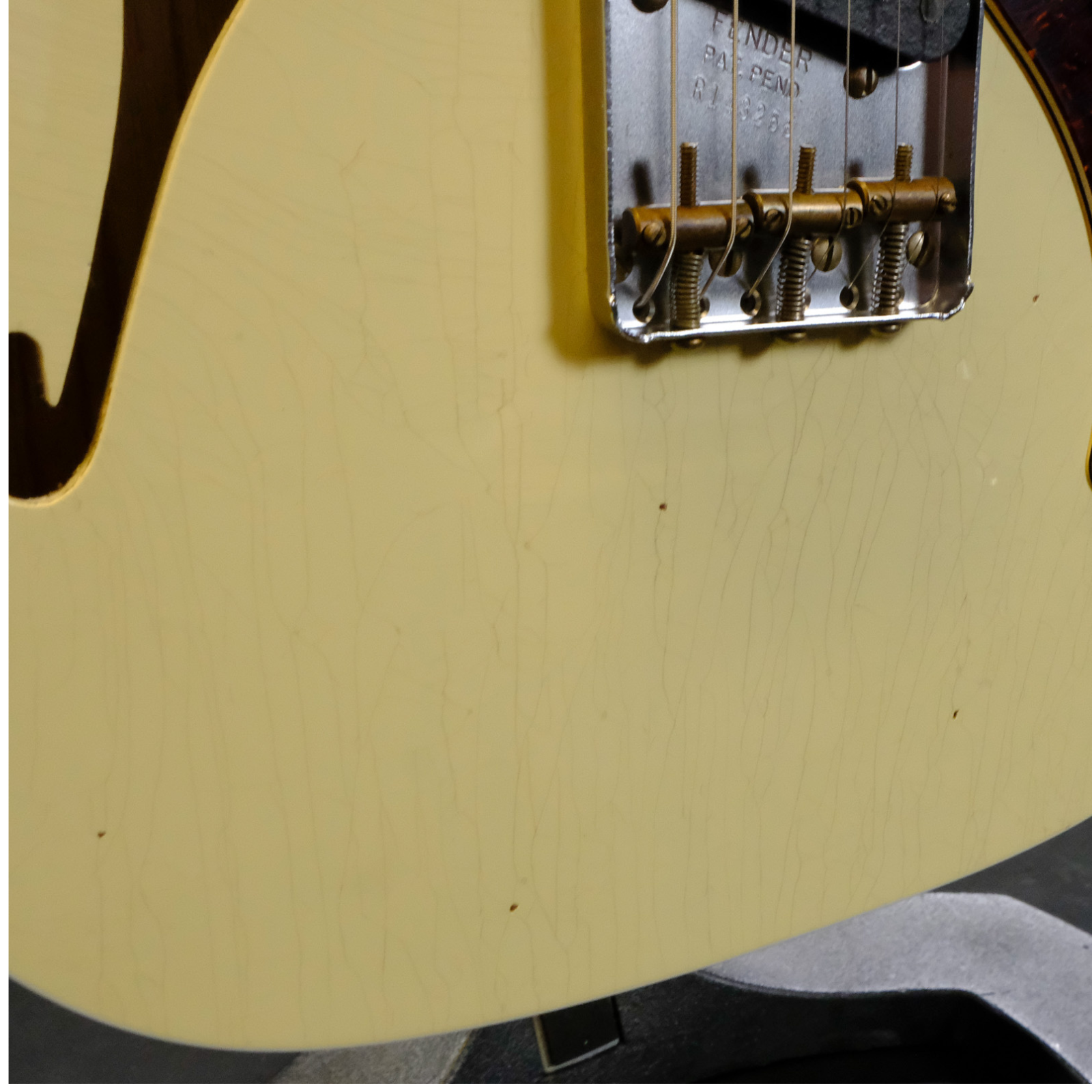 Fender Custom Shop '50s Telecaster Thinline - Vintage White