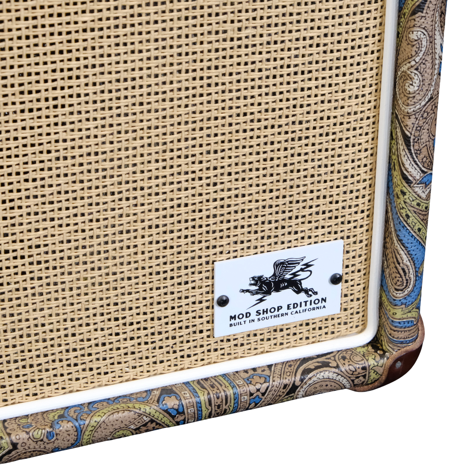 Bad Cat Cub 15 Mod Shop Edition - Custom Blue and Brown Paisley
