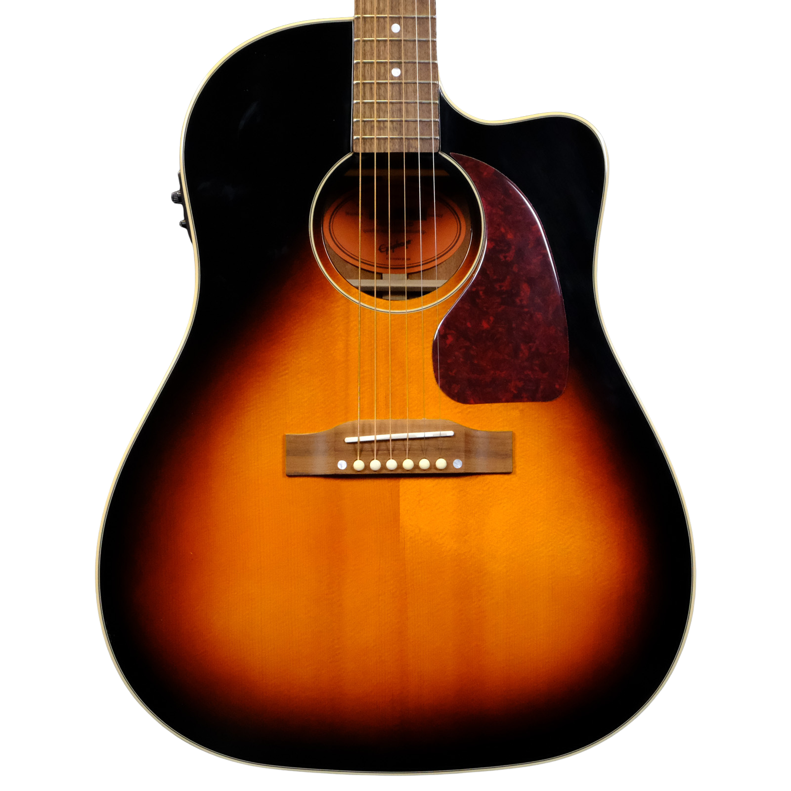 Used Epiphone J-45 EC Studio Factory 2nd - Vintage Sunburst