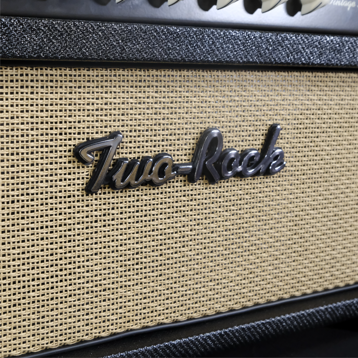 Two-Rock Vintage Deluxe 35-Watt Tube Guitar Amp Head - Black Lacquered Tweed