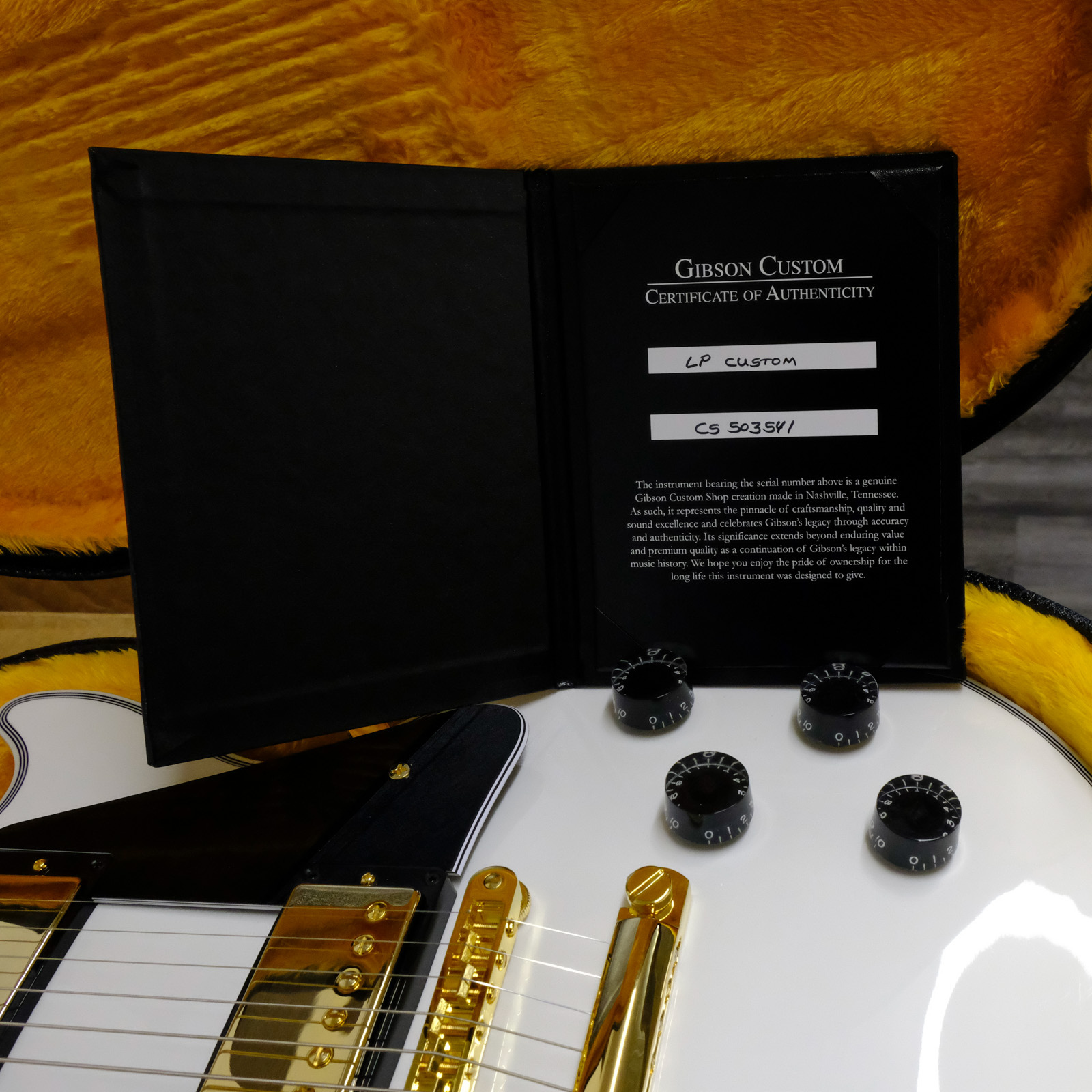 Gibson Custom Les Paul Custom - Gloss Alpine White