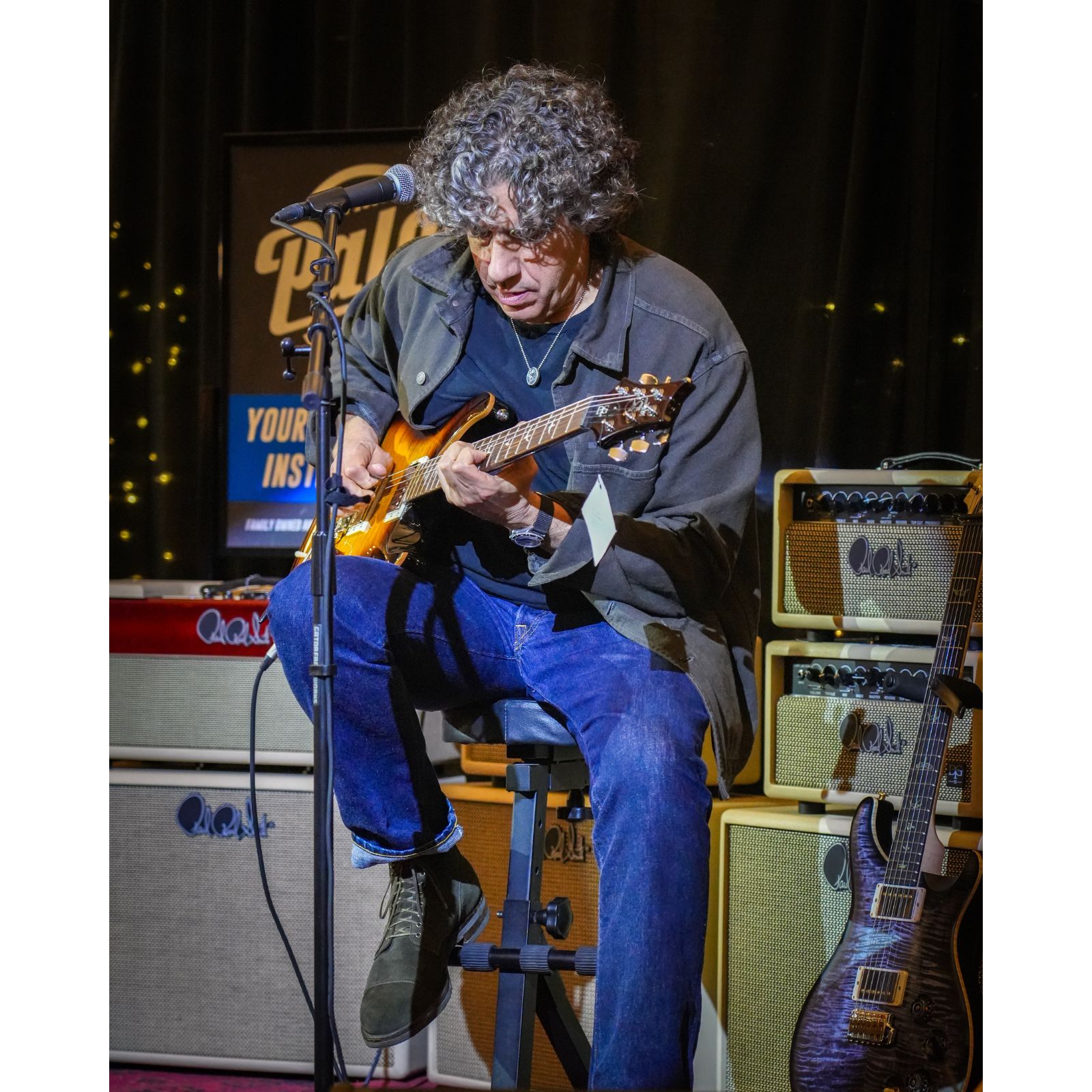 PRS DGT Electric Guitar with Bird Inlays - McCarty Tobacco Sunburst