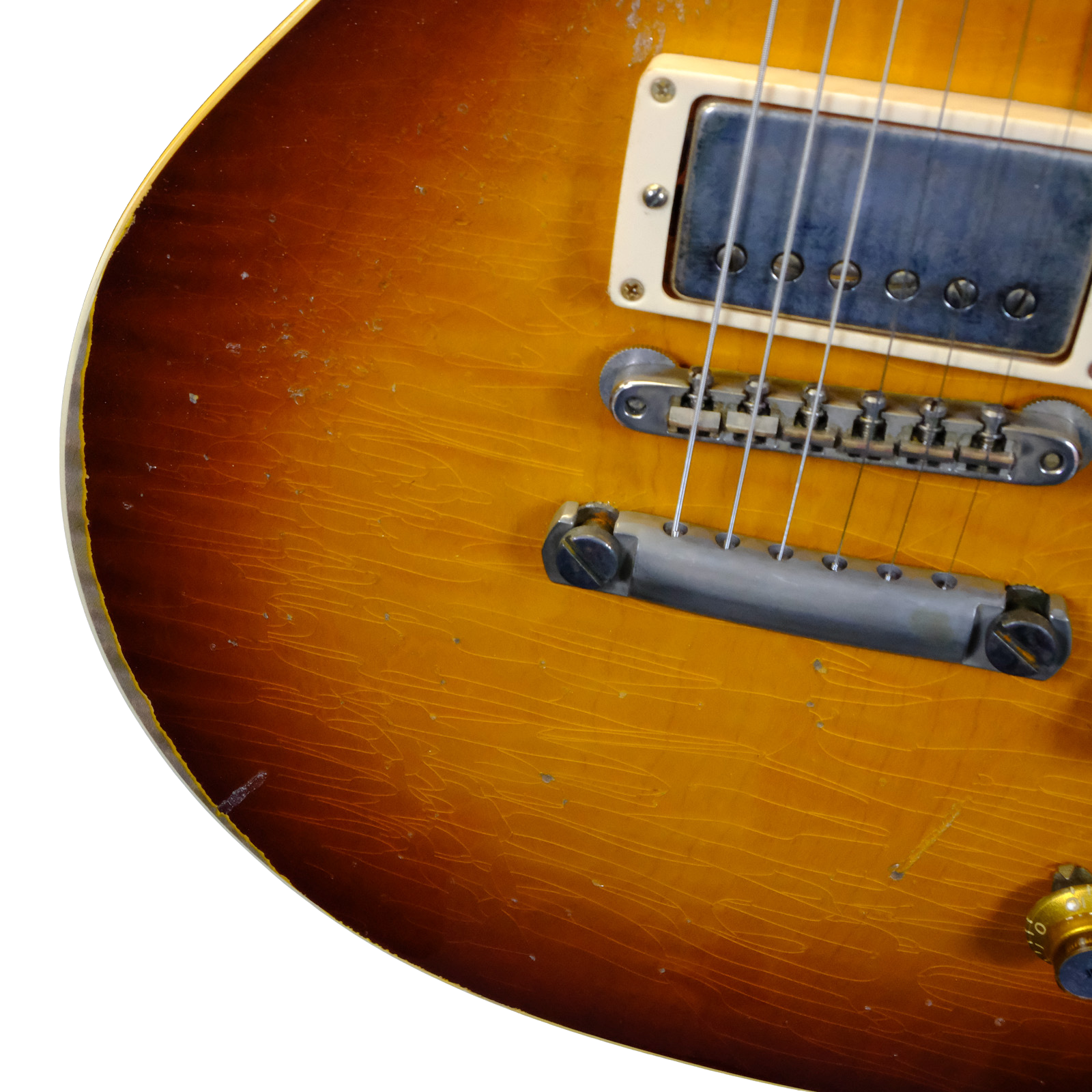 Gibson Custom 1960 Les Paul Standard Reissue Heavy Aged - Iced Tea Burst