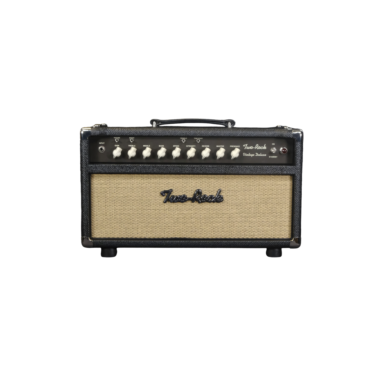 Two-Rock Vintage Deluxe 35-Watt Tube Guitar Amp Head - Black Lacquered Tweed