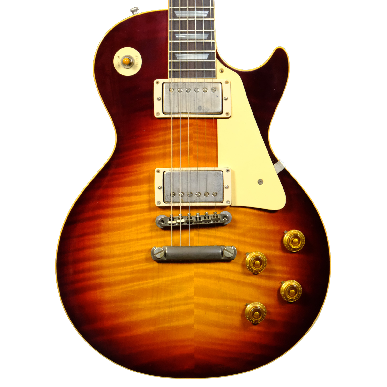 Gibson Custom Shop 1959 Les Paul Standard Reissue Brazilian Rosewood Murphy Lab Ultra Light Aged - Aged Dark Cherry Burst