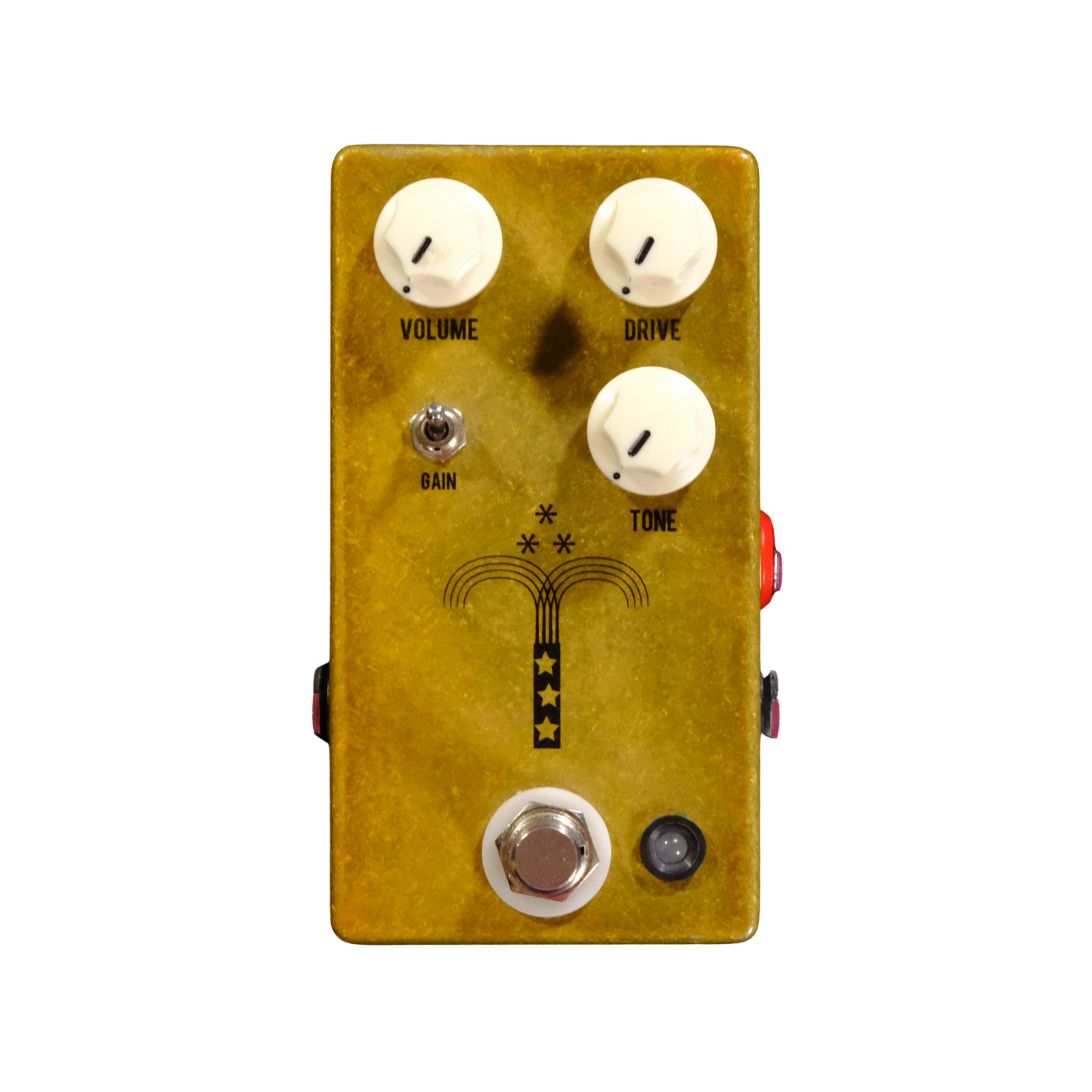 Used JHS Morning Glory V4 Transparent Overdrive with Red Remote