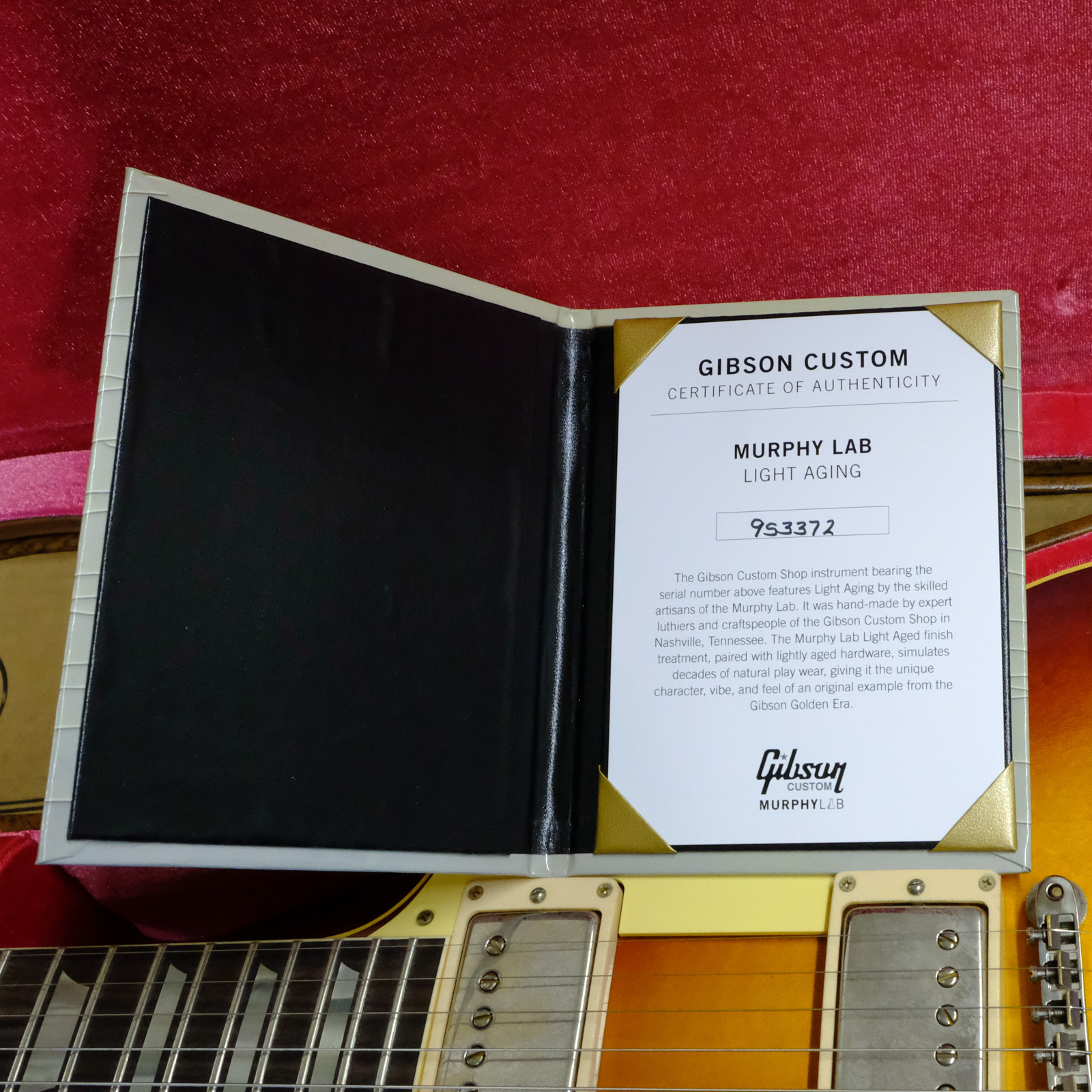 Gibson Custom 1959 Les Paul Standard Reissue Plain Top - Beauty of the Burst Page 122 Light Aged