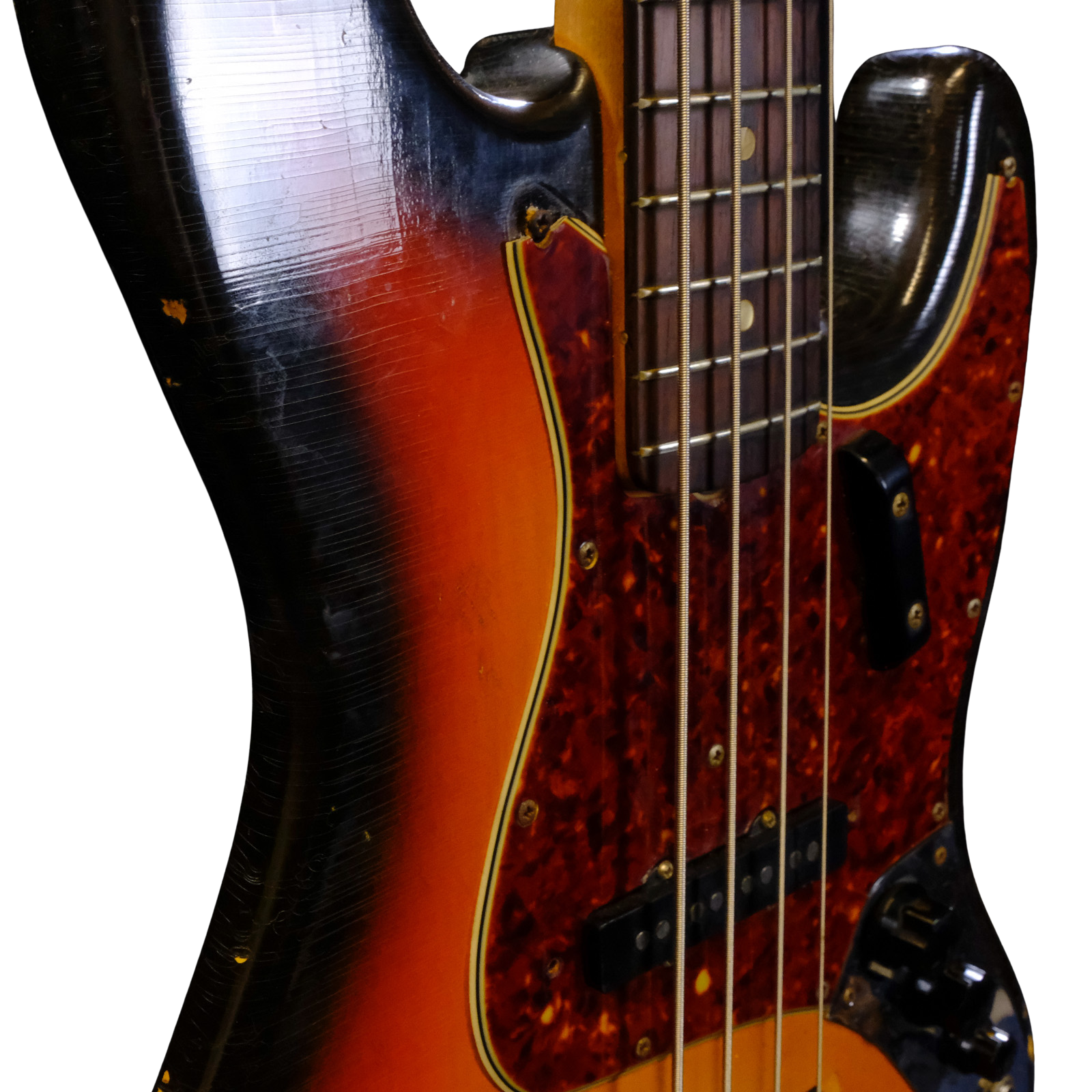 Used Fender 1965 Jazz Bass - 3 Color Sunburst