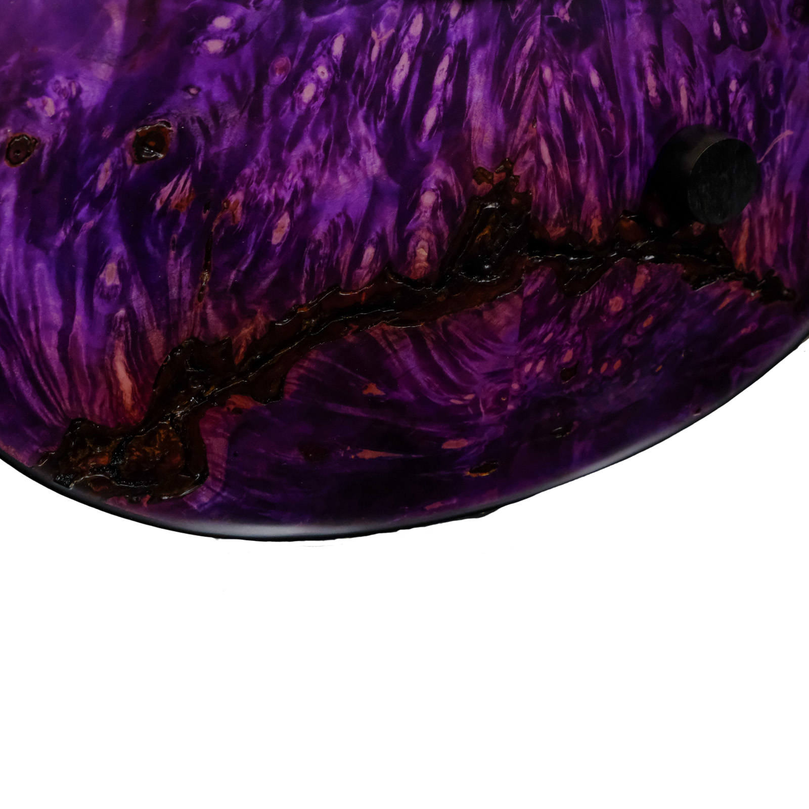 PRS Private Stock Buckeye Burl Custom 24 - Top Purple with White Wash Back