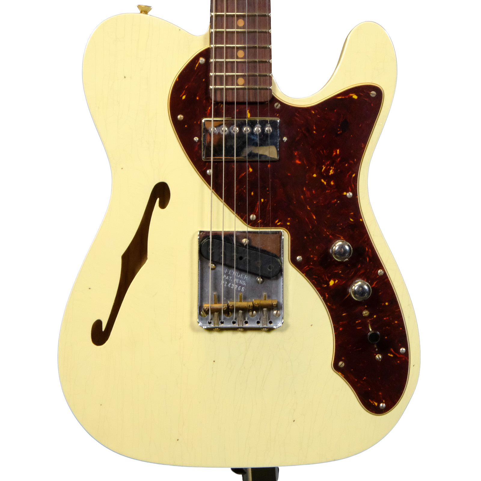 Fender Custom Shop '50s Telecaster Thinline - Vintage White