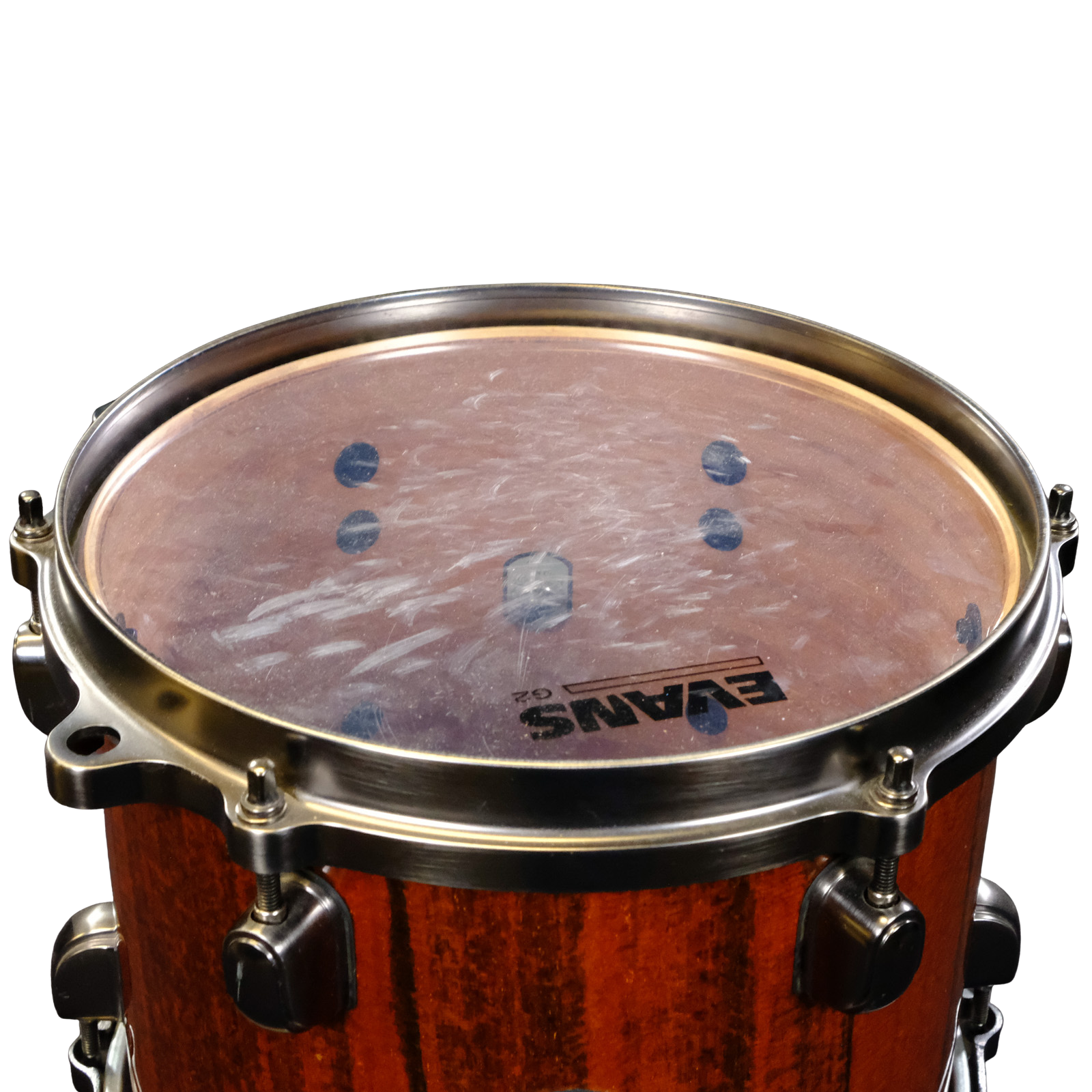 Used Tama Starclassic  Birch/Bubinga Shell Pack - Crimson Tigerwood Fade