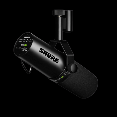 Shure Active Dynamic Cardioid Vocal Microphone with Built-in Preamp - Palen Music