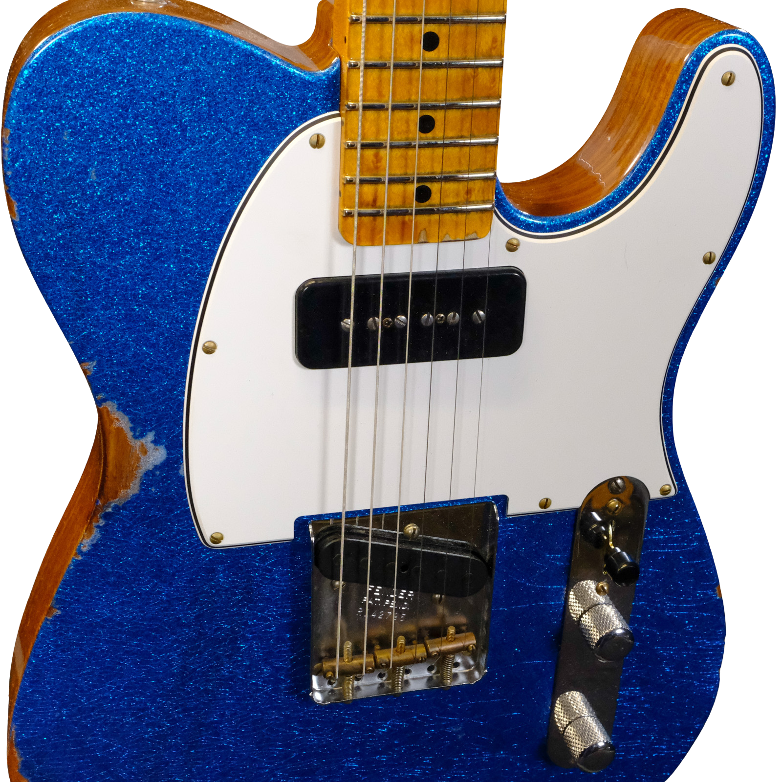 Fender Custom Shop '51 Nocaster Relic - Blue Sparkle