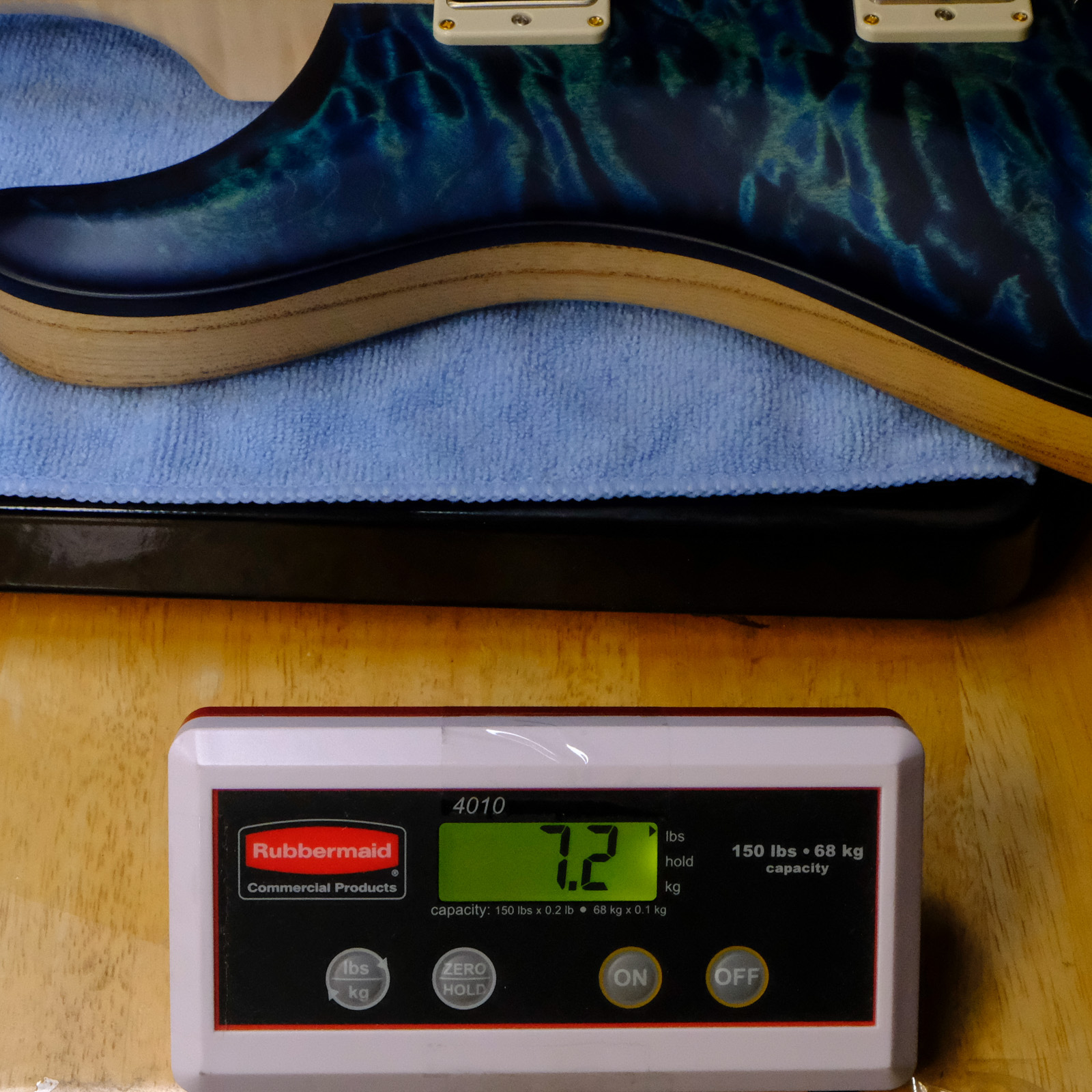 PRS Wood Library DGT Quilted Maple - River Blue