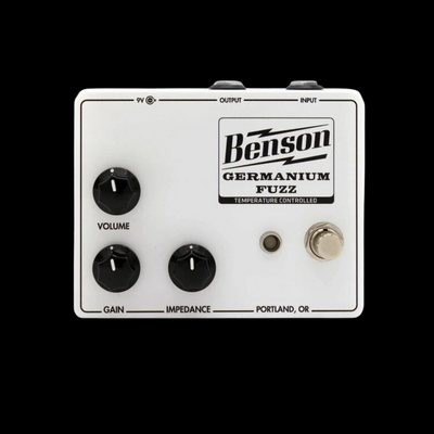 Benson Amps Germanium Fuzz -  Solar White - Palen Music