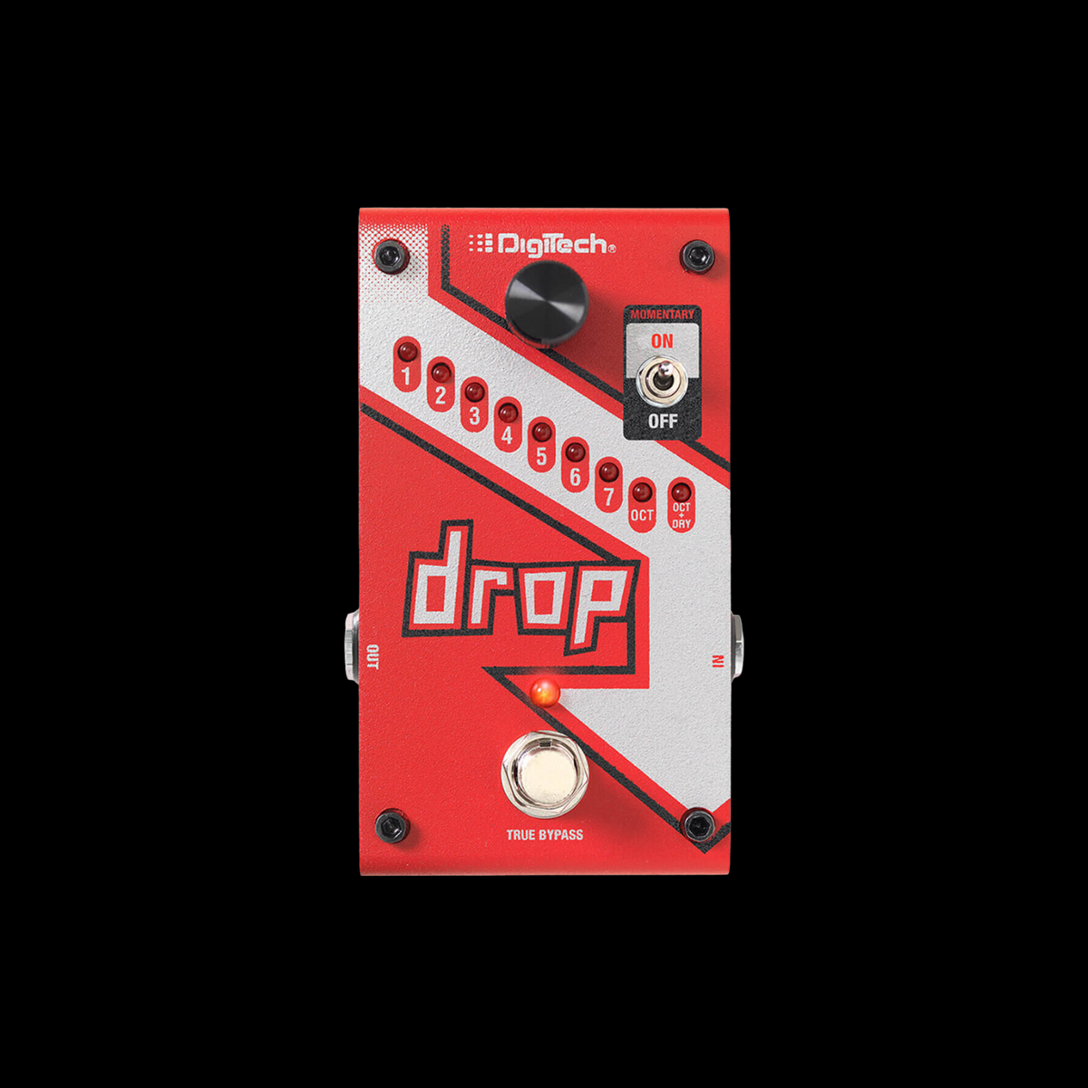 DigiTech Drop Polyphonic Drop Tune Pitch-Shift Pedal DigiTech Drop Polyphonic Drop Tune Pitch-Shift Pedal