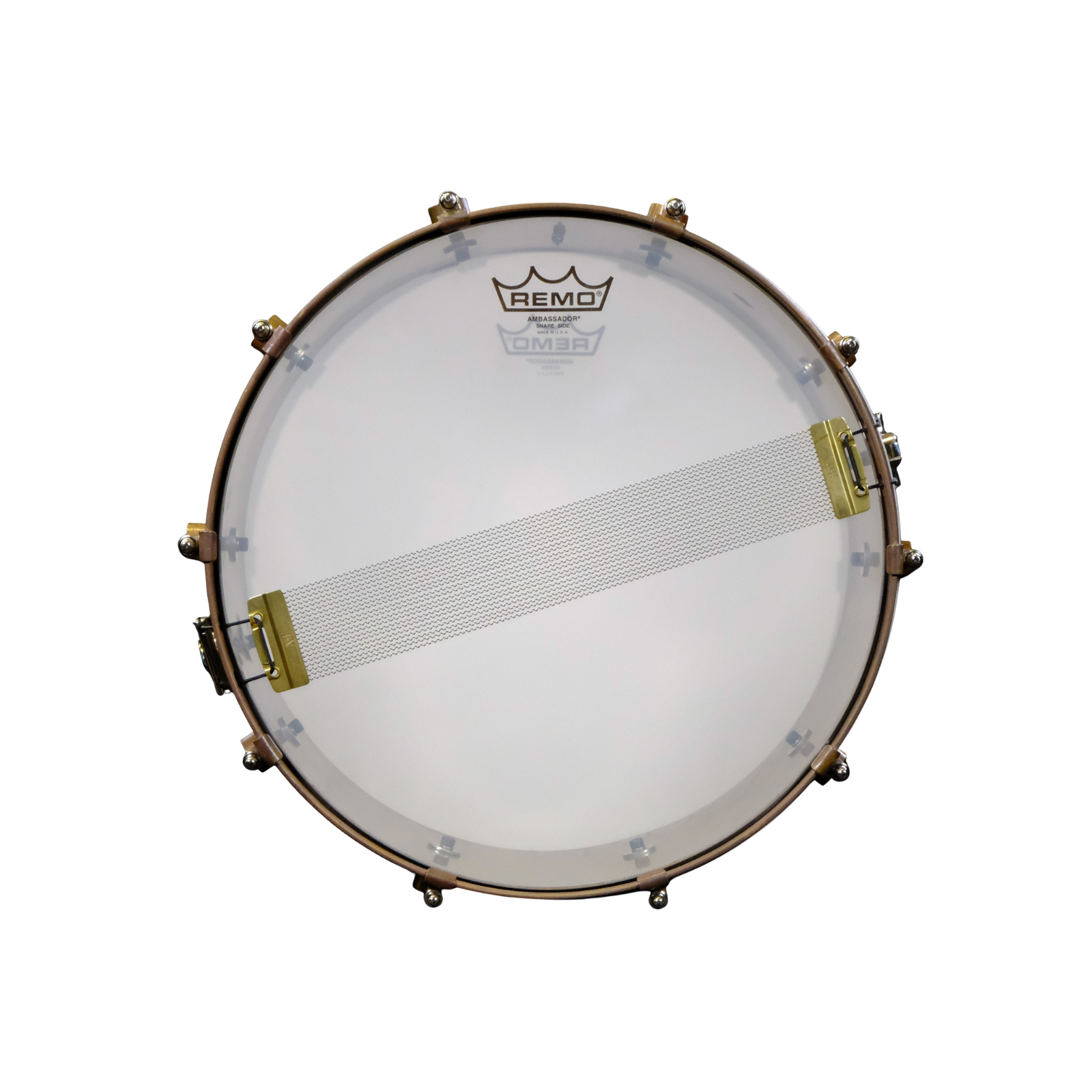 A&F Drum Co. Raw Brass Snare Drum 6.5 x 14