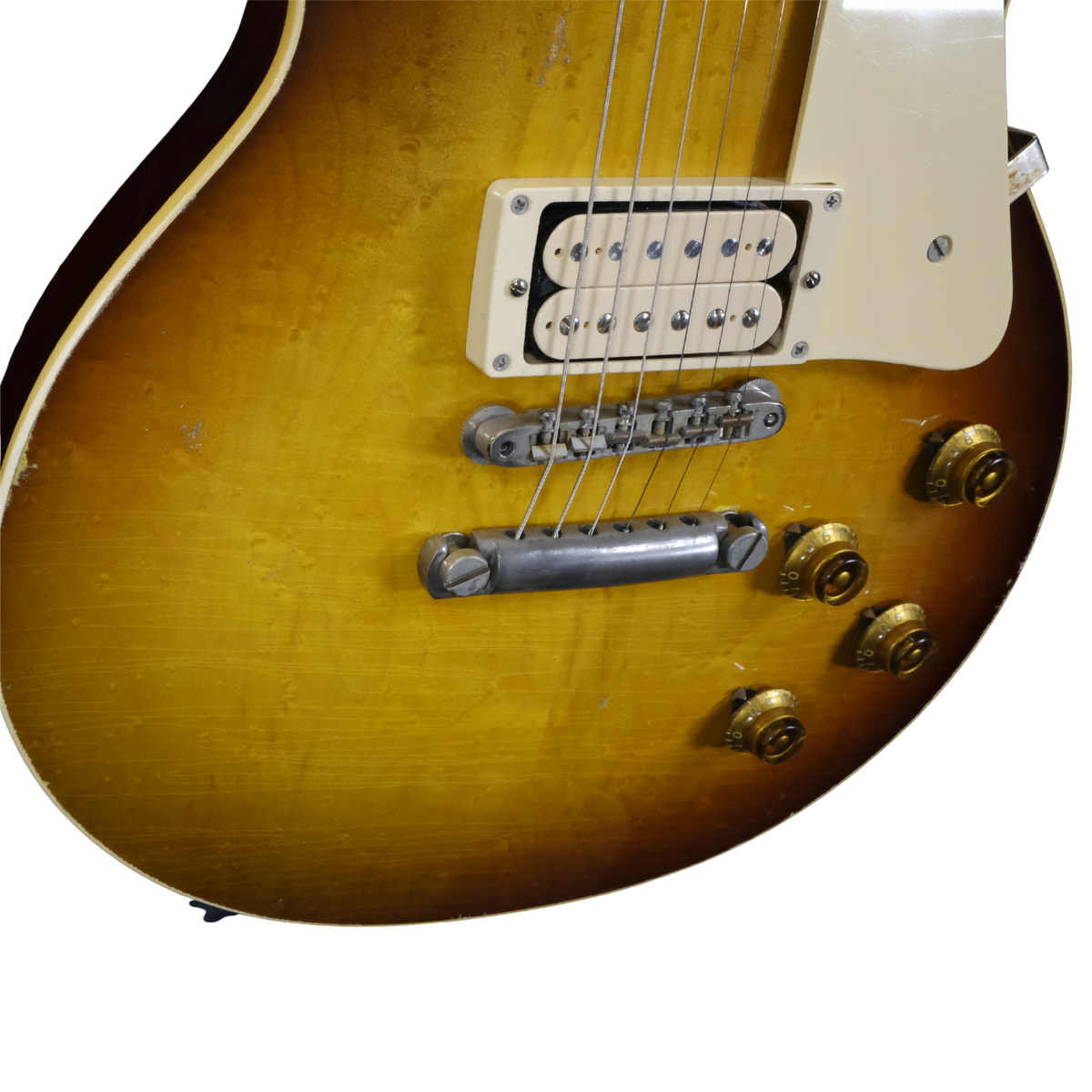 Gibson Custom Shop Limited Edition 1959 Les Paul Standard Reissue Light Aged - Dark Peach Burst BOTB Page 151 w/Birdseye Maple Top