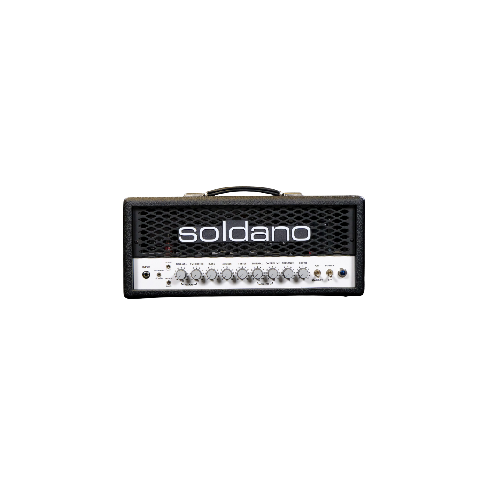 Used Soldano SLO-30 Super Lead Overdrive 30-watt Tube Head - Metal Grille