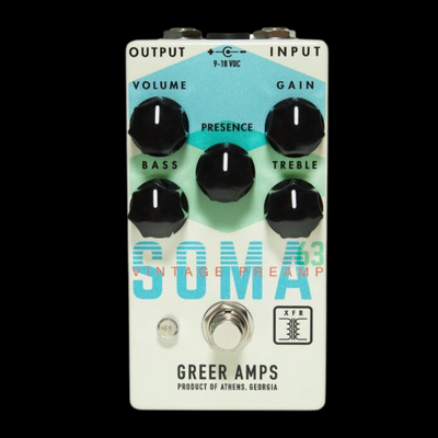 Greer Amps SOMA '63 Vintage Preamp - Palen Music