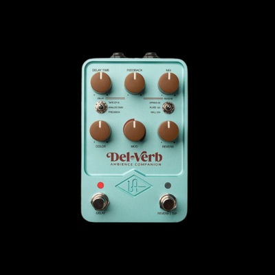 Universal Audio Del-Verb Ambience Companion Reverb and Delay Pedal - Palen Music