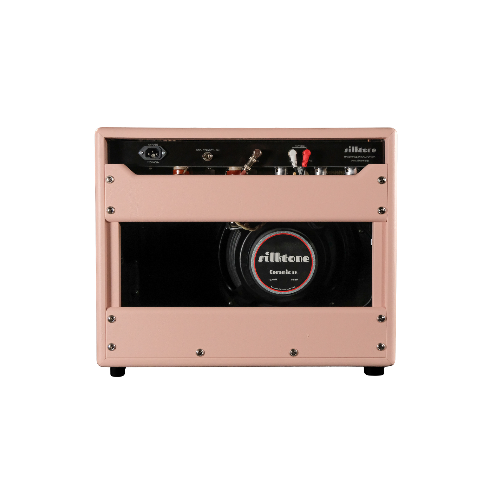 Silktone 12w KT66 Hand Wired Combo Amp - Shell Pink