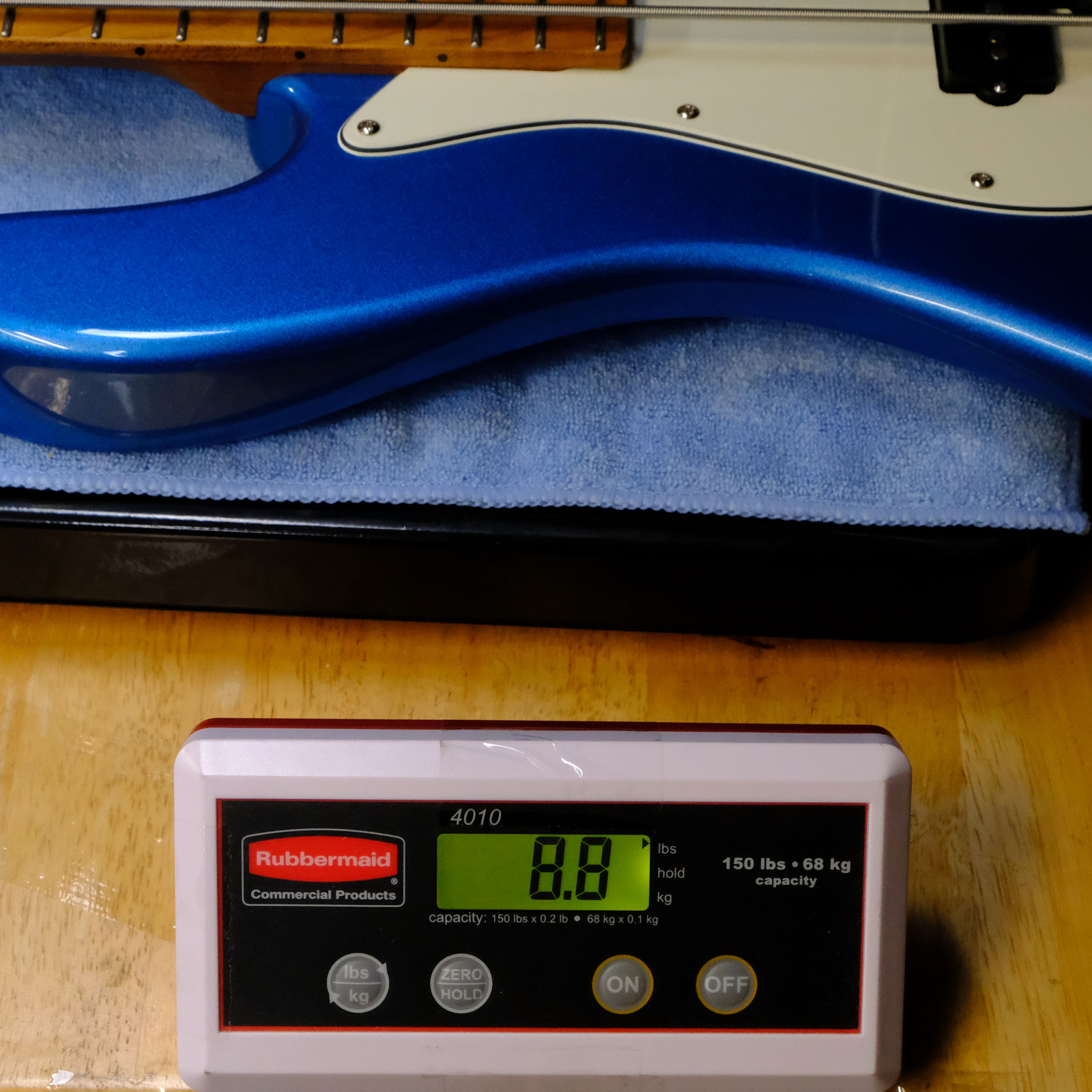 Used Sadowsky MetroExpress 21-Fret Hybrid P/J Bass 5-String - Ice Blue Metallic