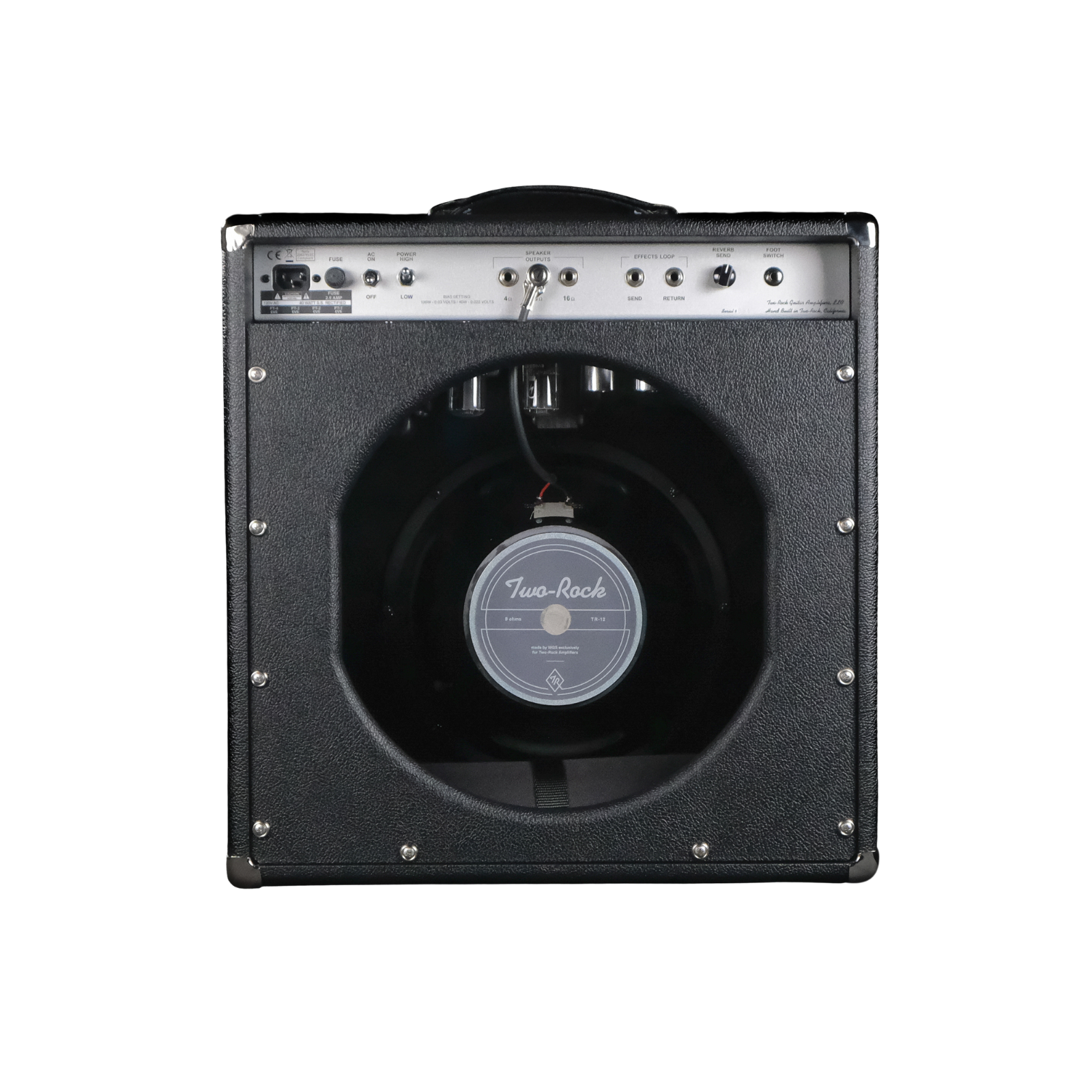 Two-Rock Bloomfield Drive Combo Amp 40w/20w - Black Bronco, Large Check, Silverface